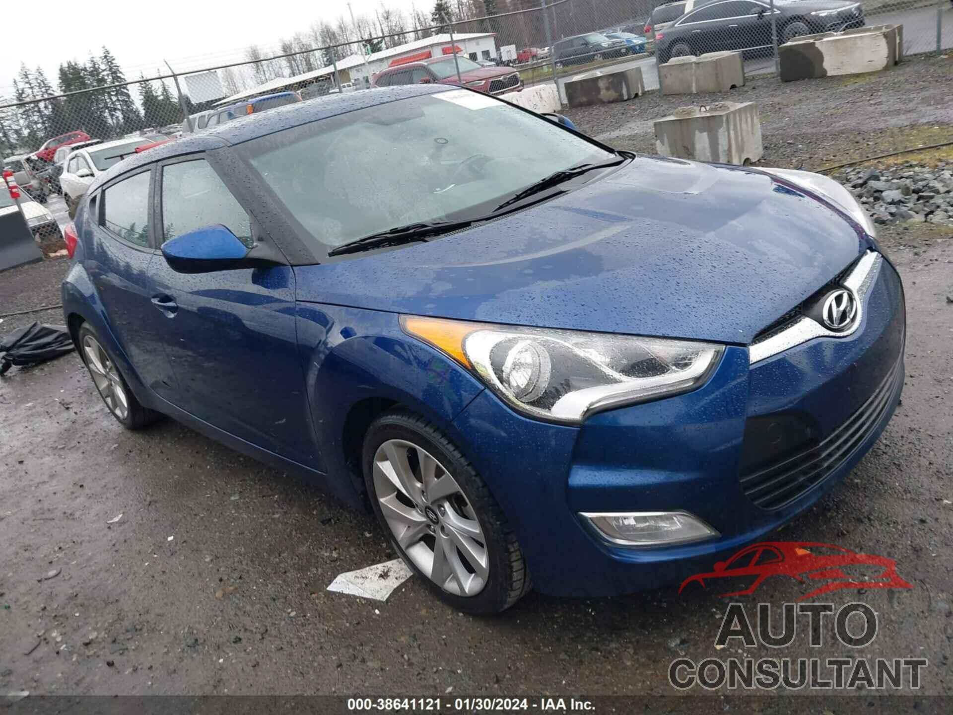 HYUNDAI VELOSTER 2017 - KMHTC6AD8HU307764