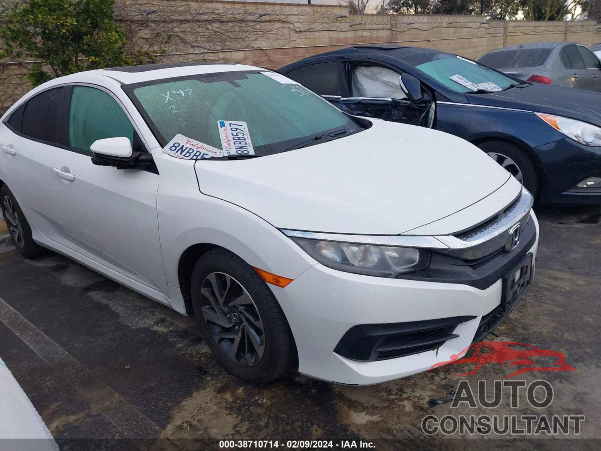 HONDA CIVIC 2016 - 2HGFC2F77GH574636