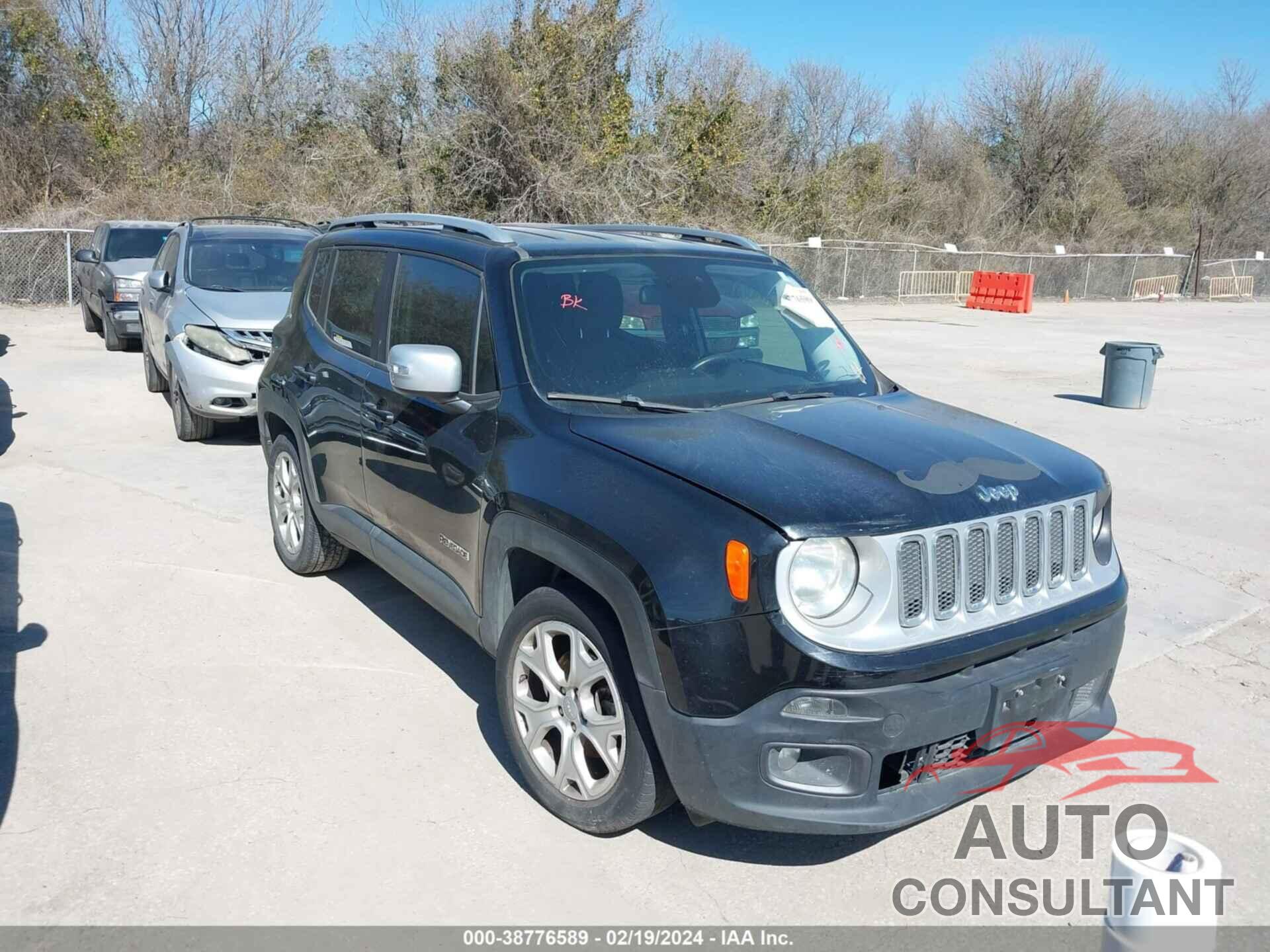 JEEP RENEGADE 2016 - ZACCJADT5GPD29009