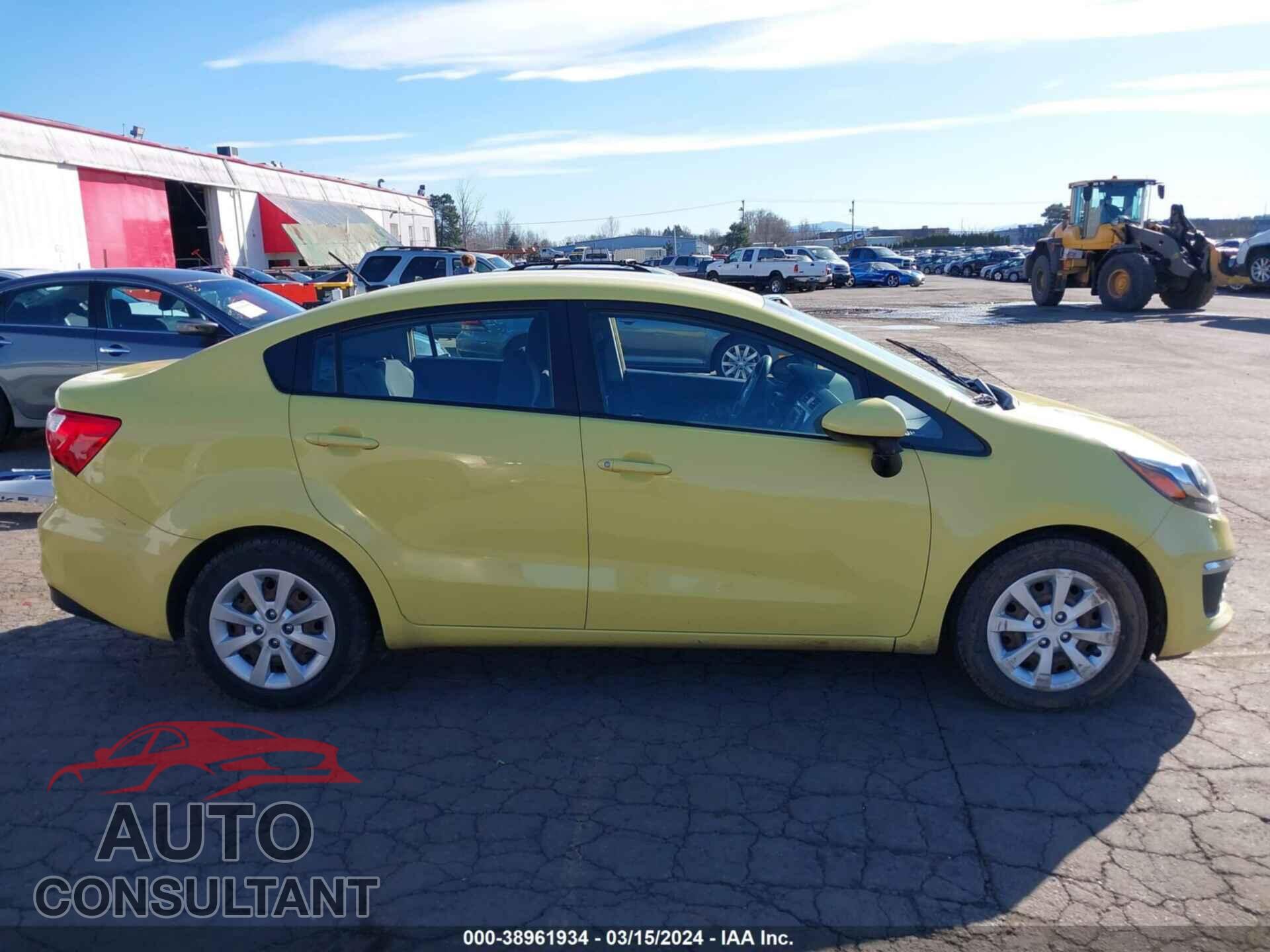 KIA RIO 2016 - KNADM4A31G6699357