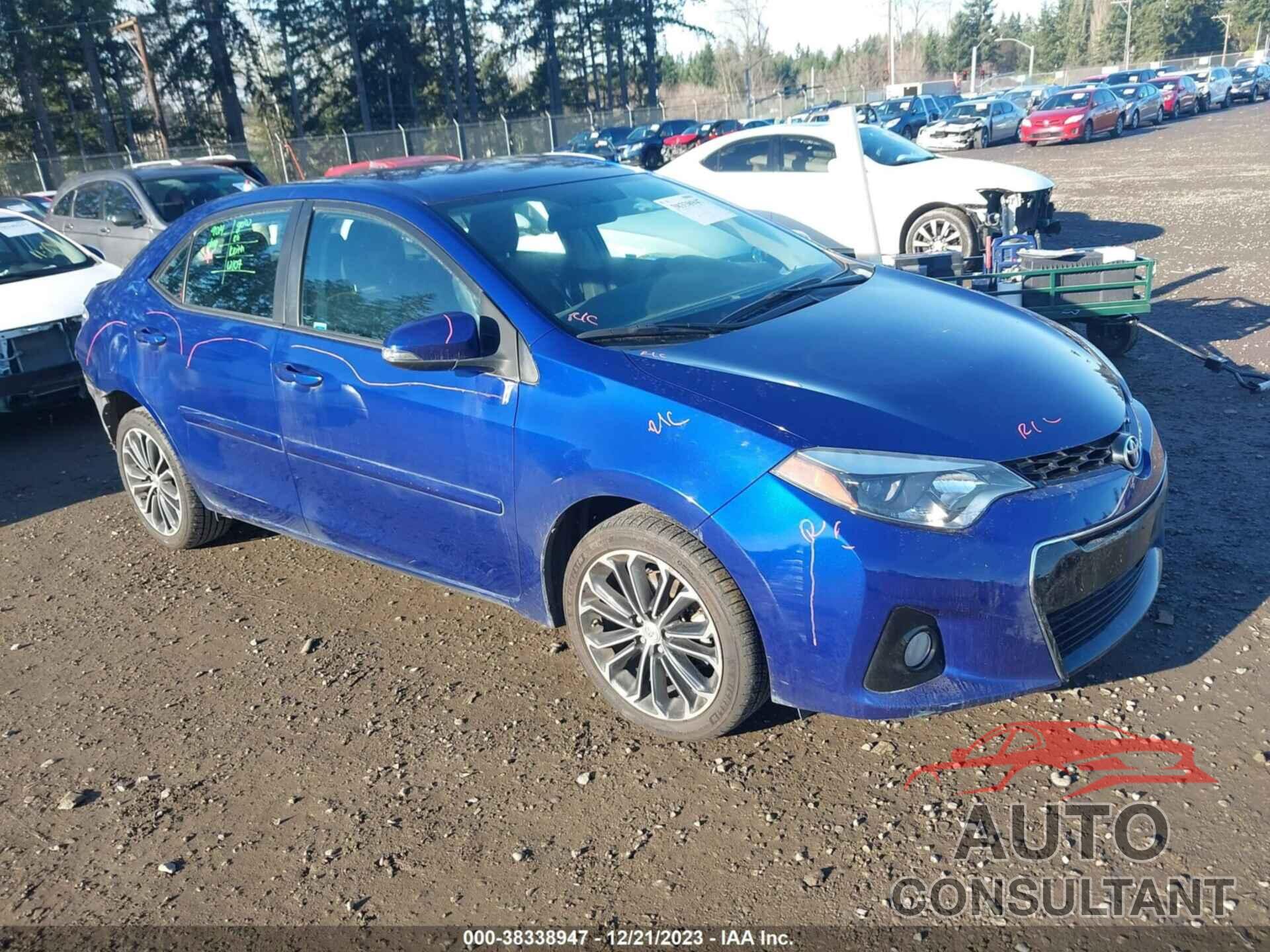 TOYOTA COROLLA 2015 - 2T1BURHEXFC255853