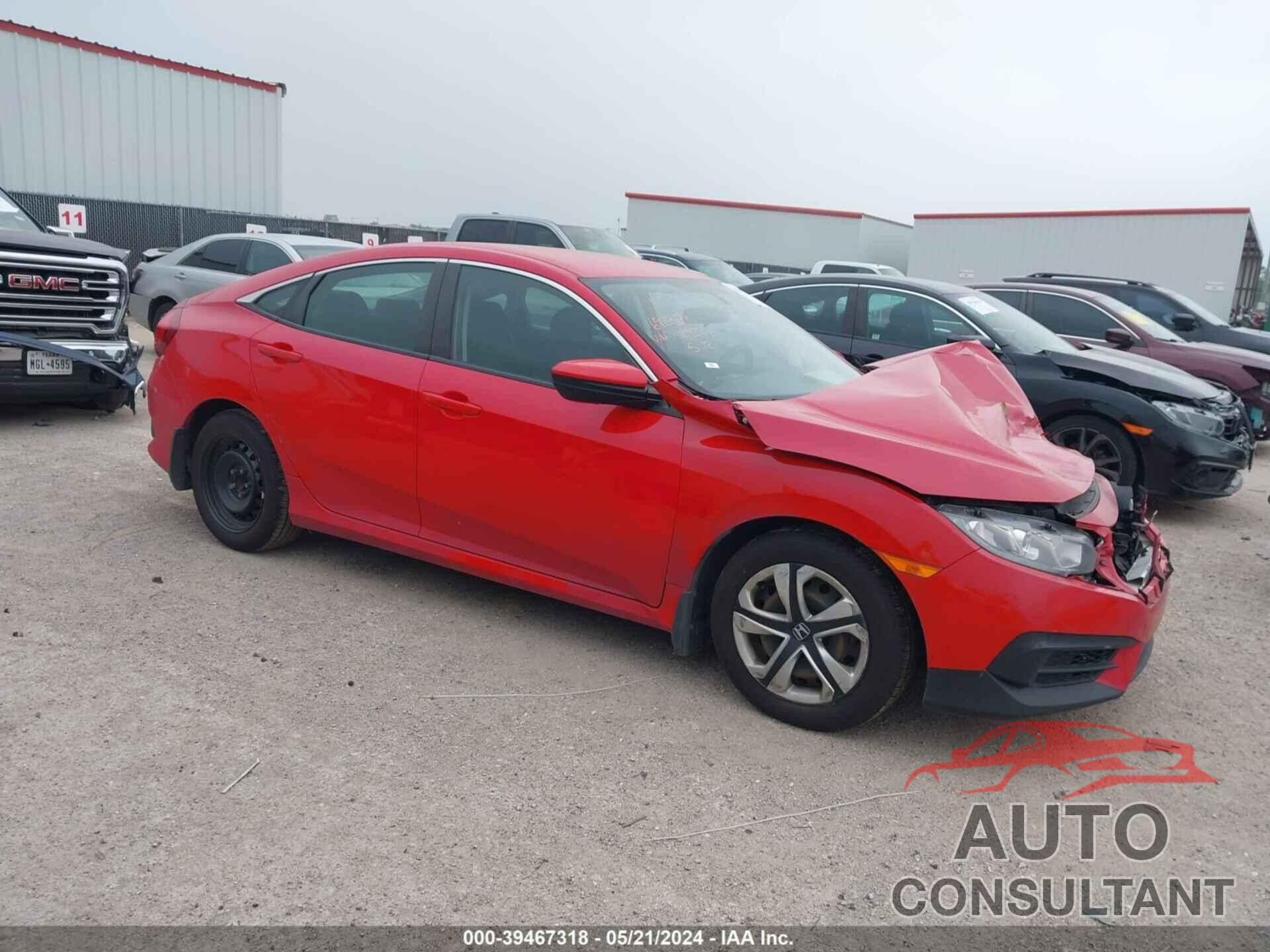 HONDA CIVIC 2018 - 2HGFC2F58JH529744