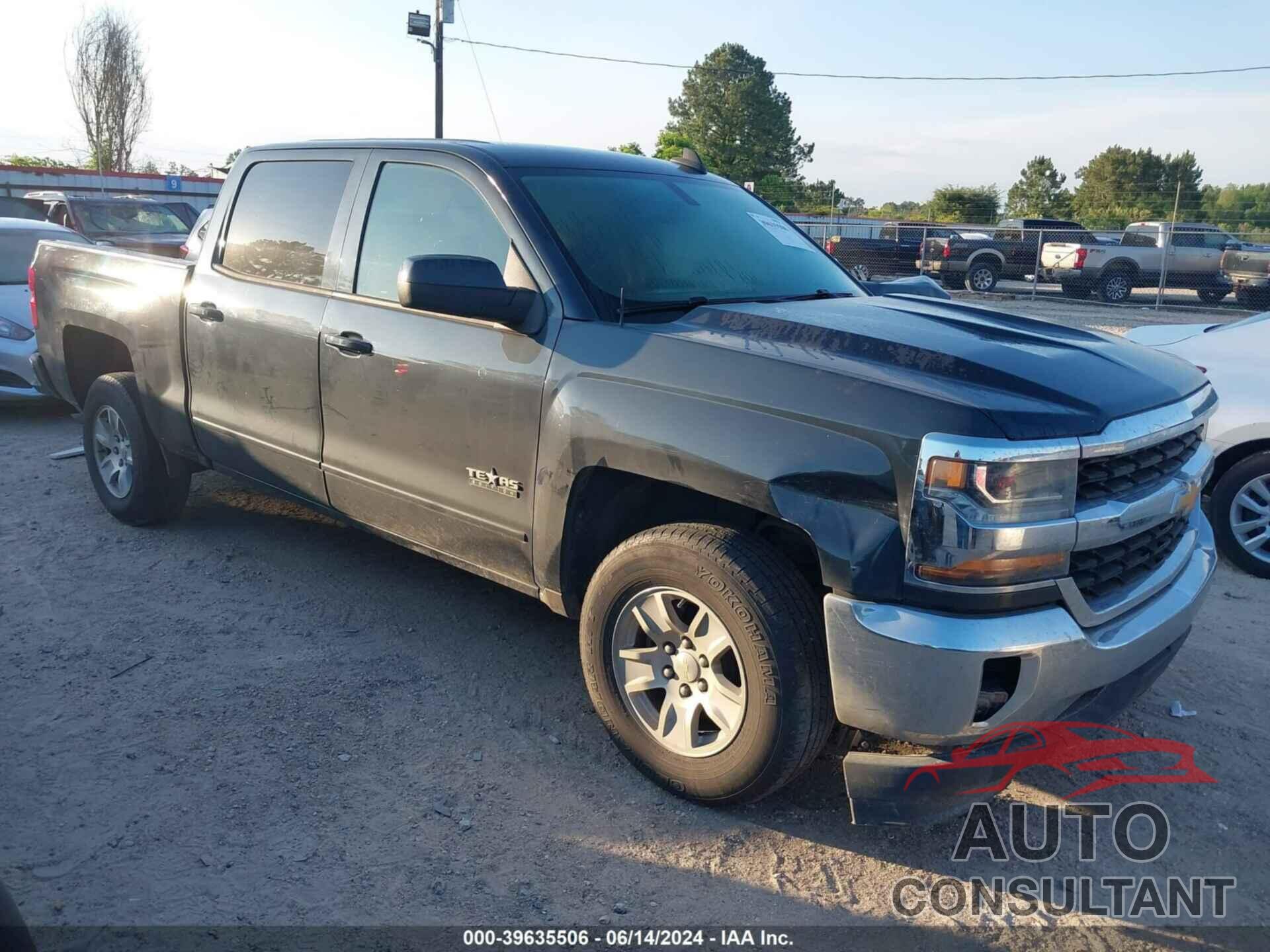 CHEVROLET SILVERADO 1500 2018 - 3GCPCREH5JG272257