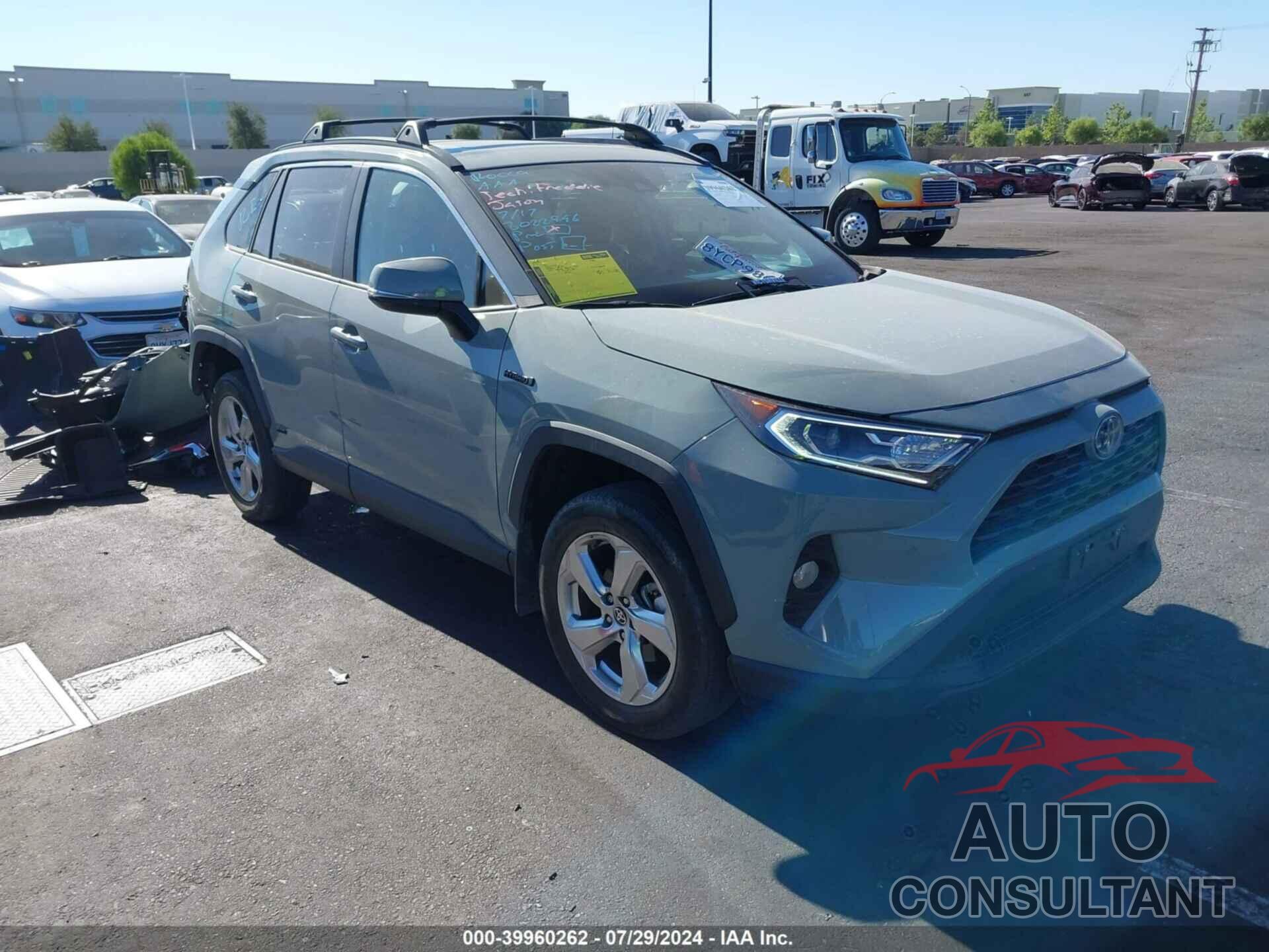 TOYOTA RAV4 HYBRID 2021 - 4T3B6RFV0MU053152