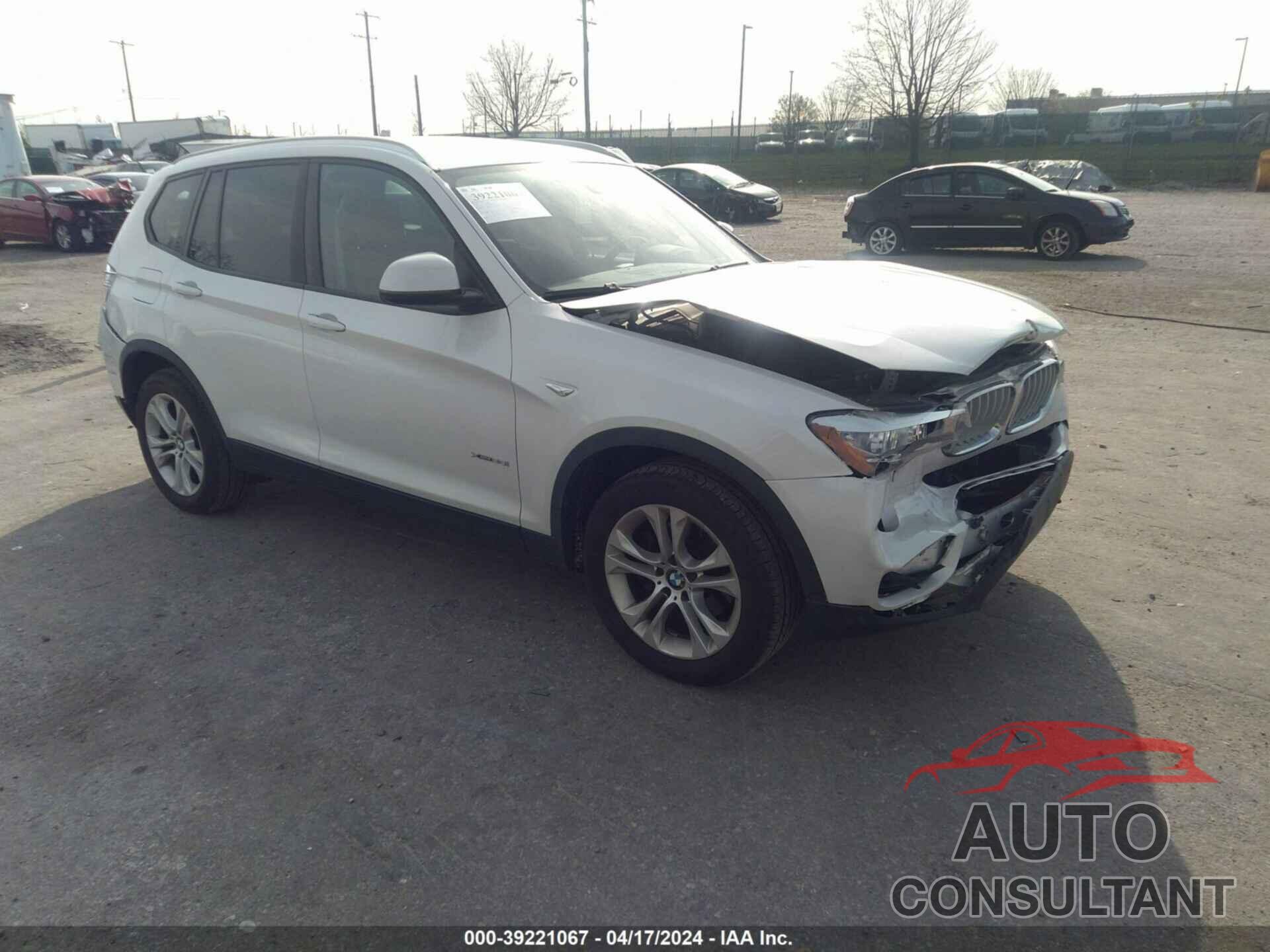 BMW X3 2016 - 5UXWX7C58G0R17749