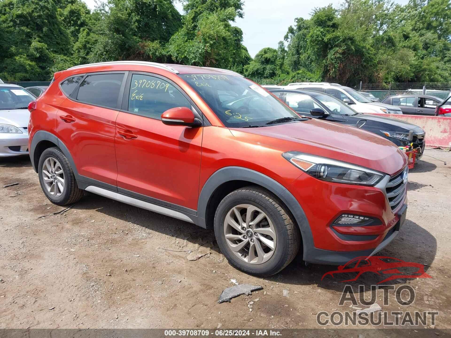 HYUNDAI TUCSON 2017 - KM8J33A27HU422103