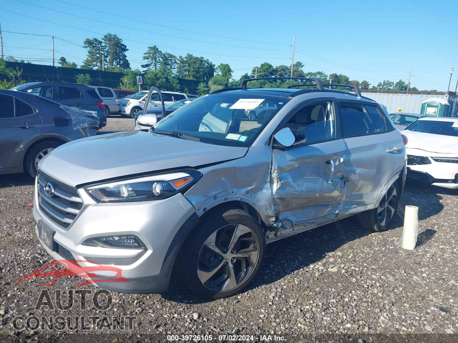 HYUNDAI TUCSON 2017 - KM8J3CA20HU569721