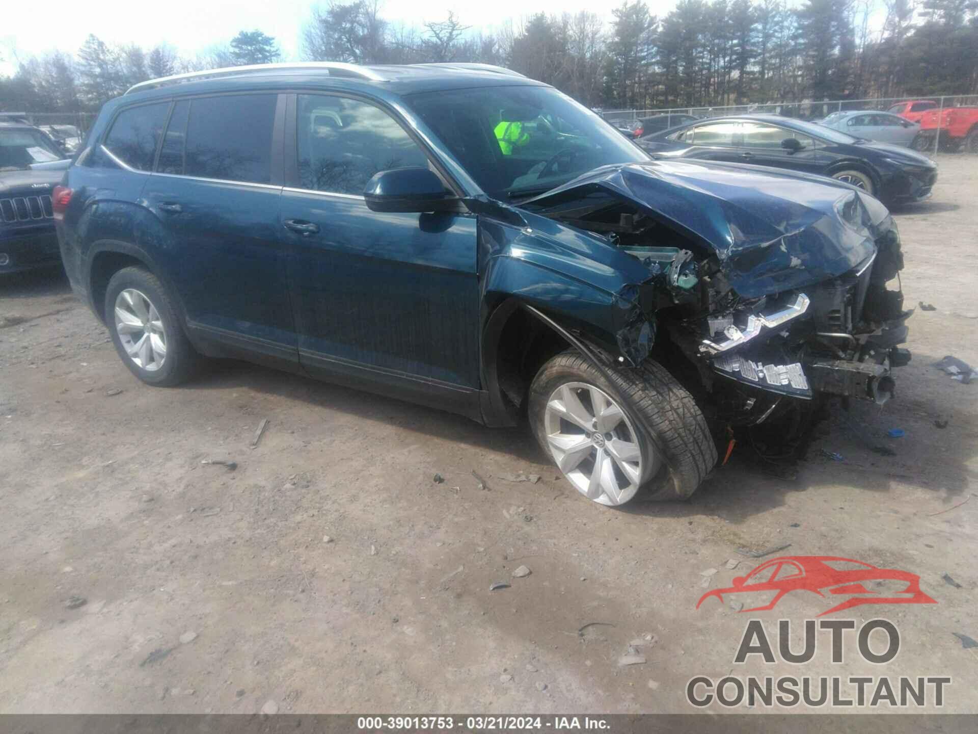 VOLKSWAGEN ATLAS 2019 - 1V2UR2CA9KC578606