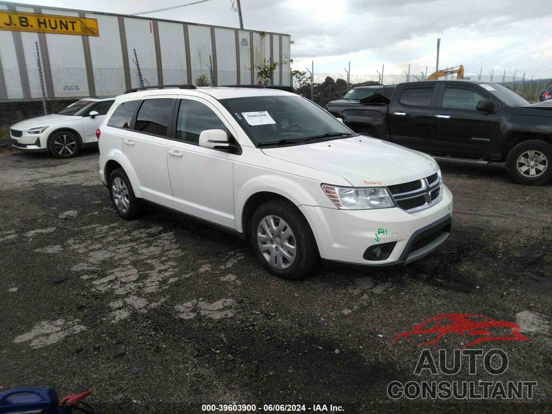 DODGE JOURNEY 2019 - 3C4PDCBBXKT789654
