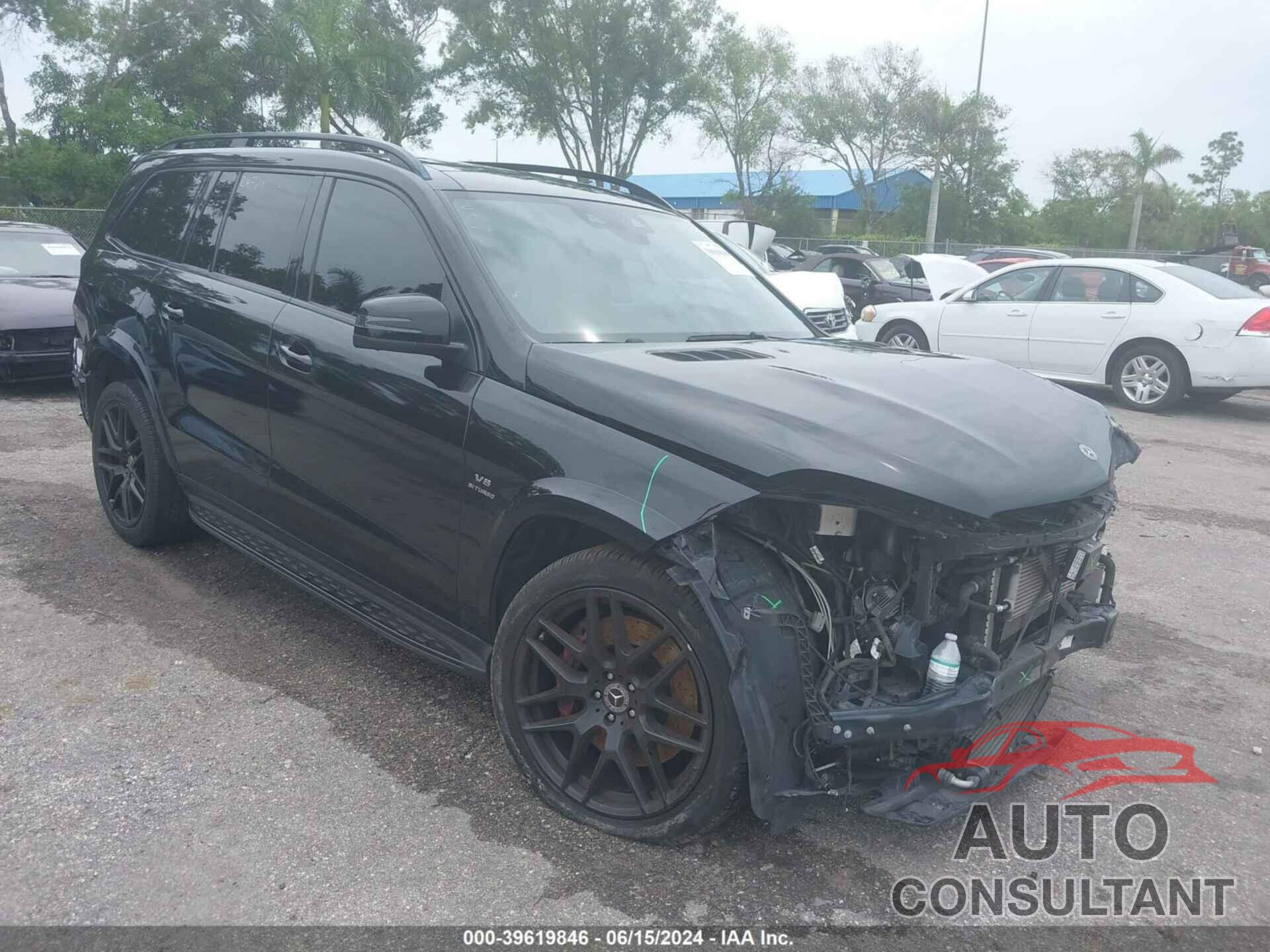 MERCEDES-BENZ AMG GLS 63 2018 - 4JGDF7FE6JB125453