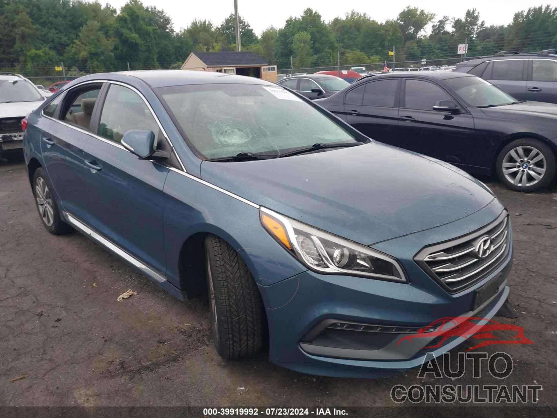 HYUNDAI SONATA 2017 - 5NPE34AF4HH455391