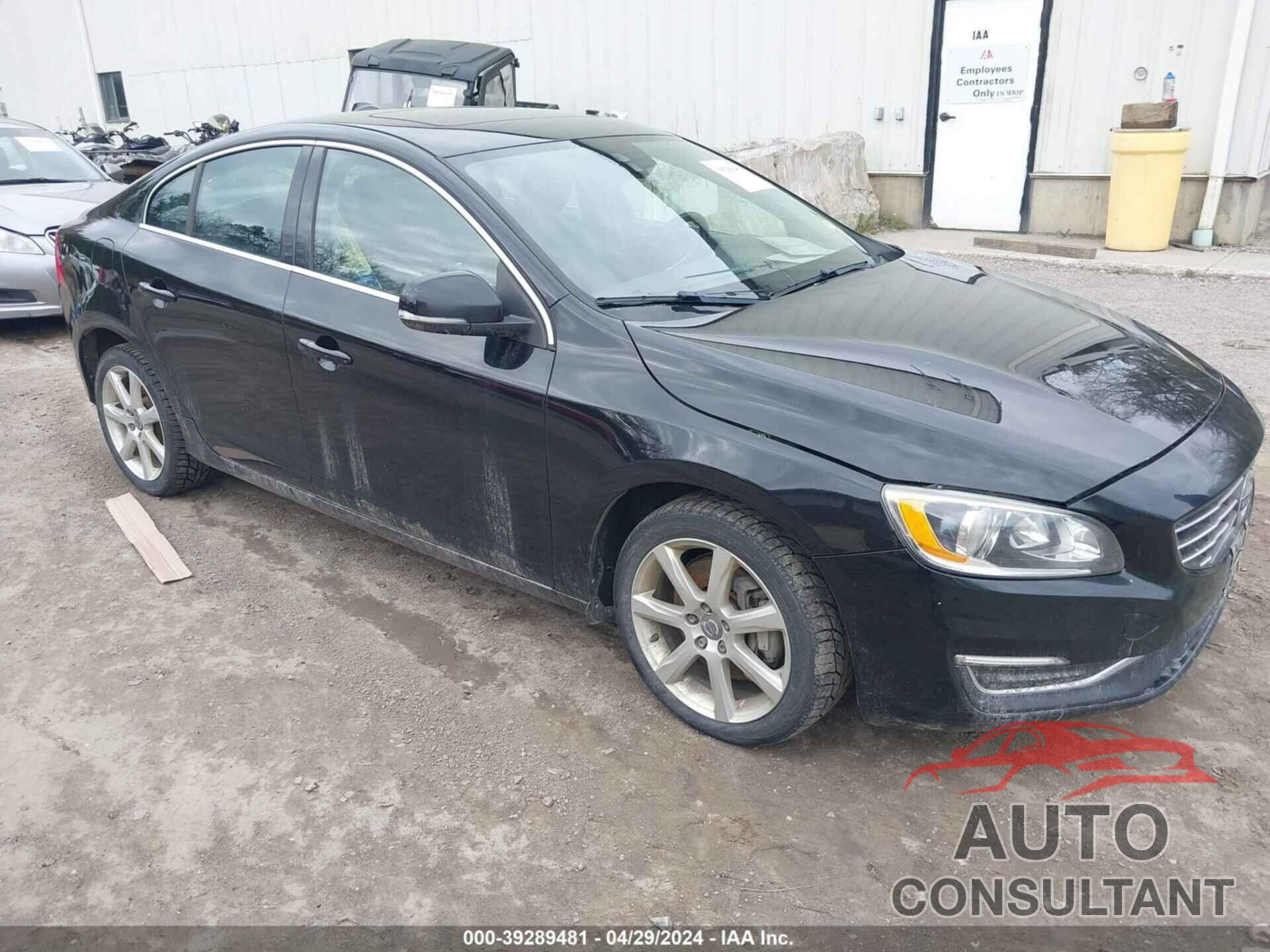 VOLVO S60 2016 - YV1612TK2G2393041