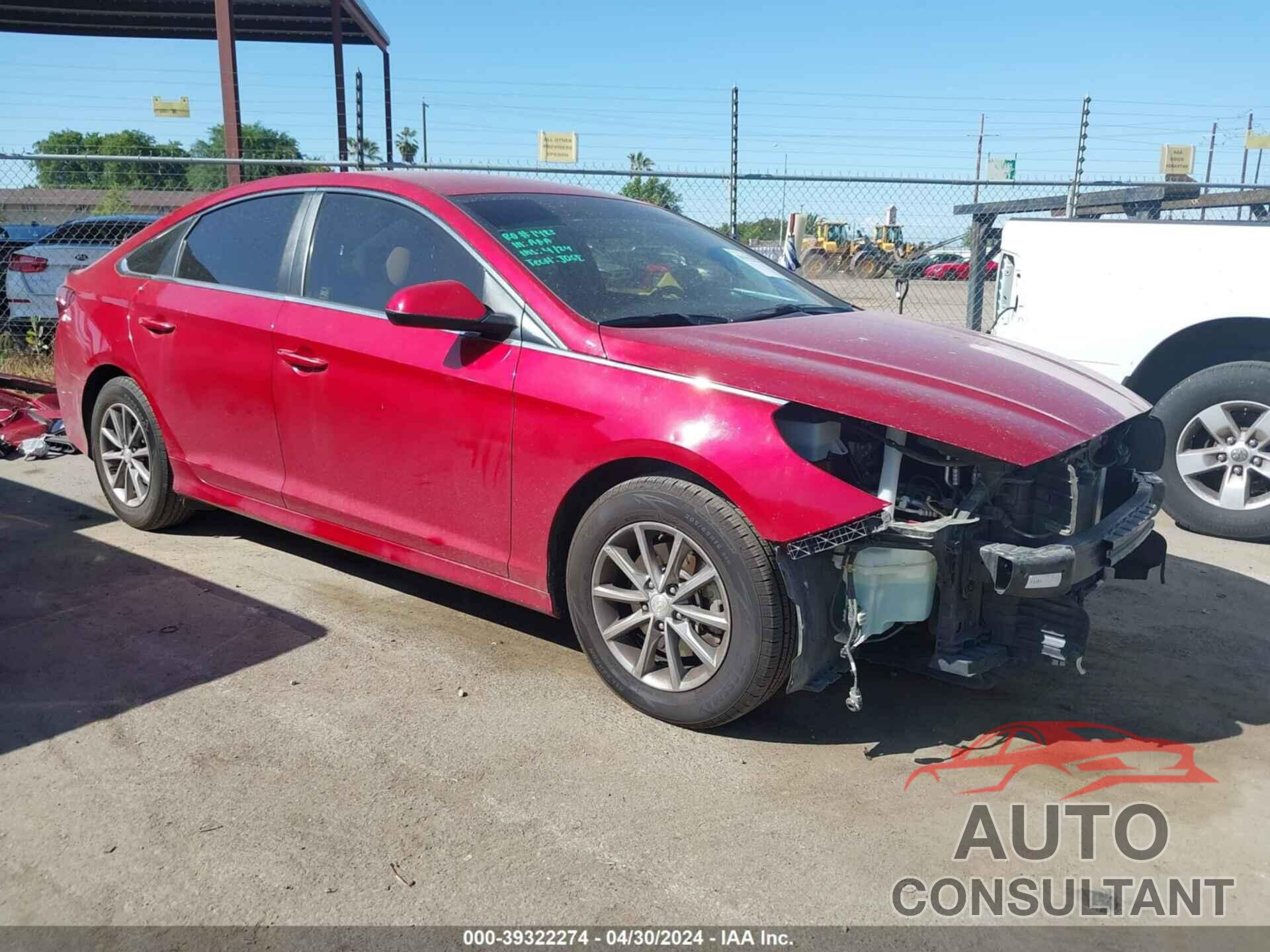 HYUNDAI SONATA 2018 - 5NPE24AF7JH609925