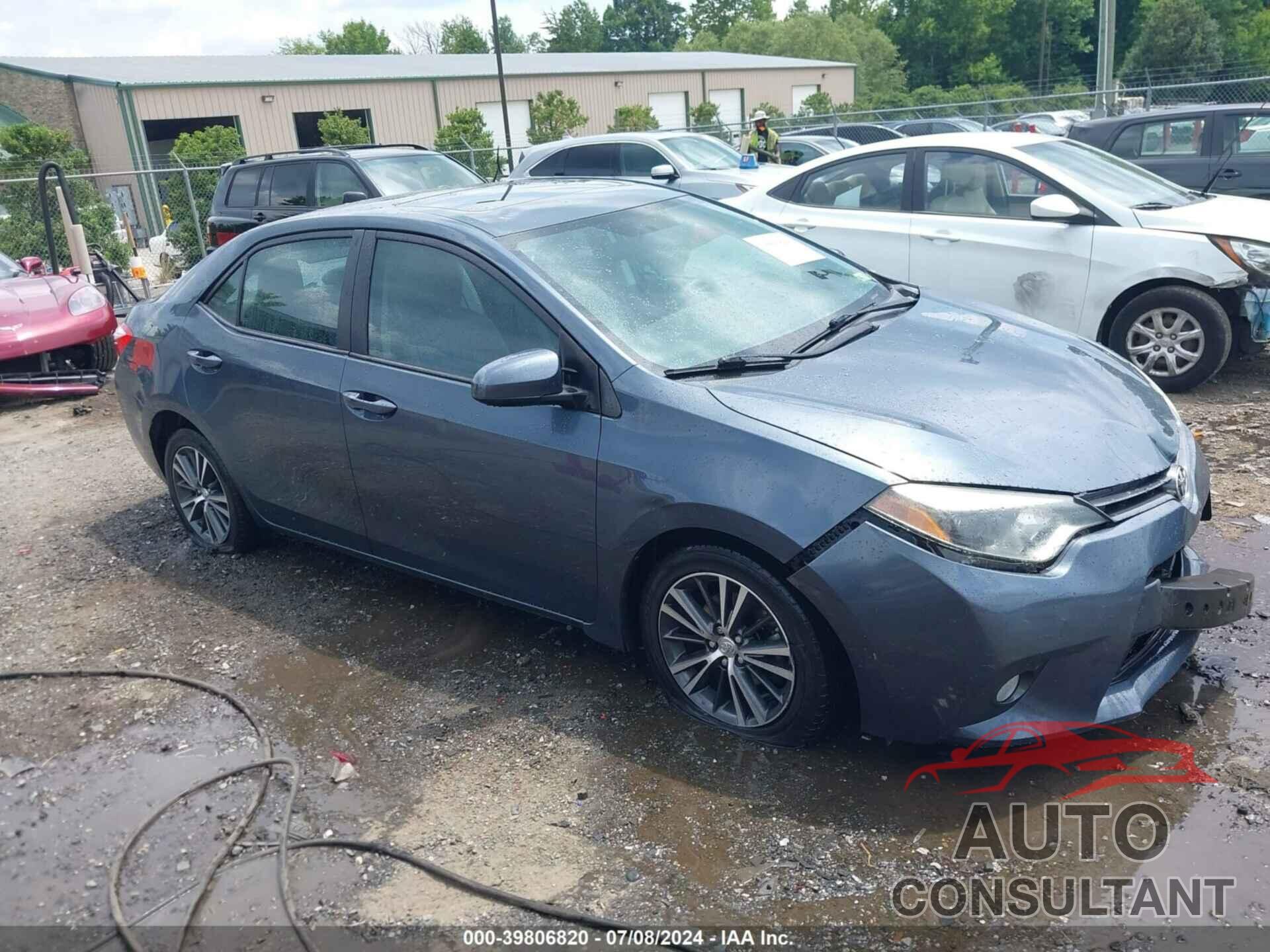 TOYOTA COROLLA 2016 - 2T1BURHE0GC500113