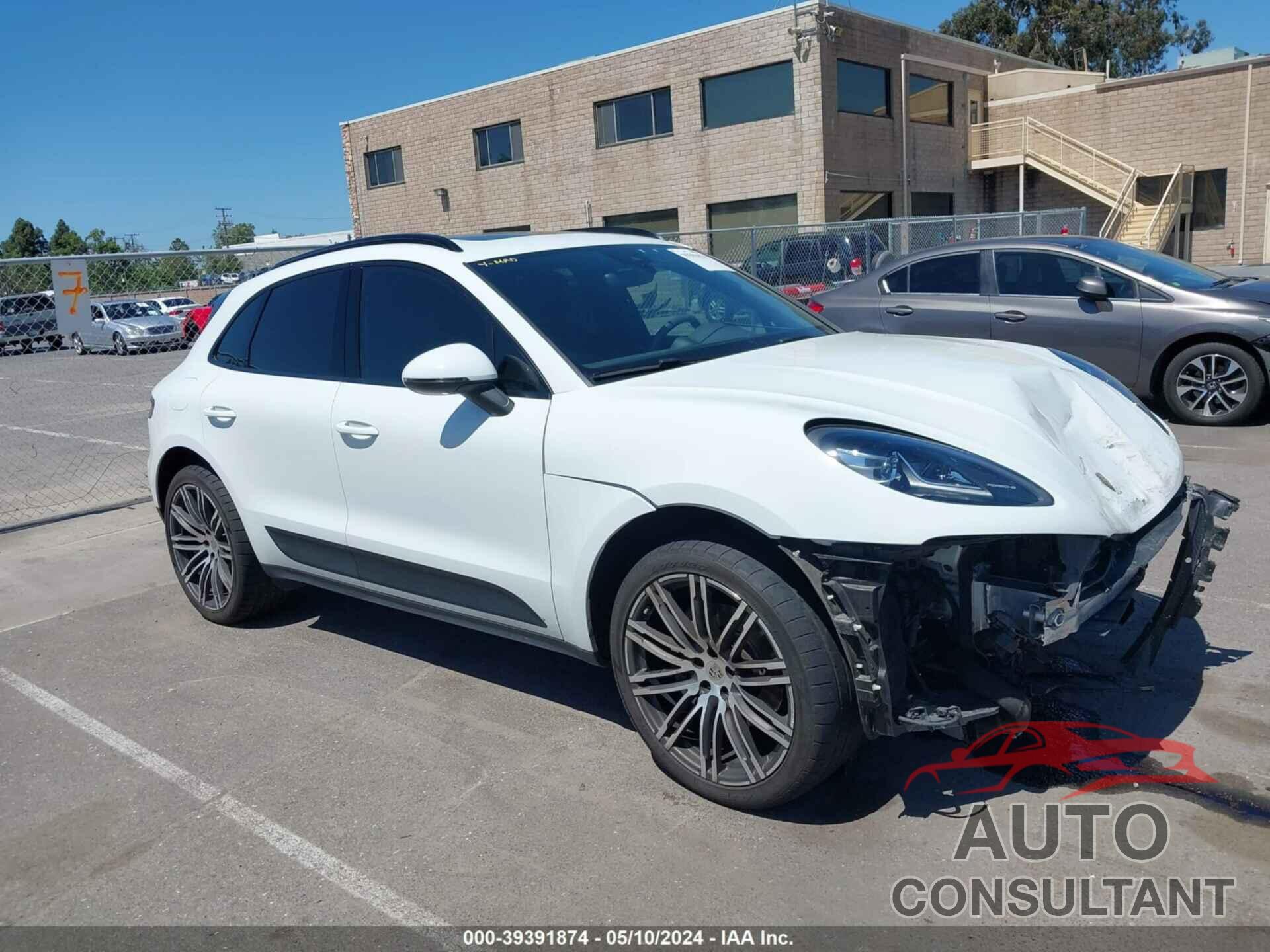 PORSCHE MACAN 2019 - WP1AA2A58KLB07353