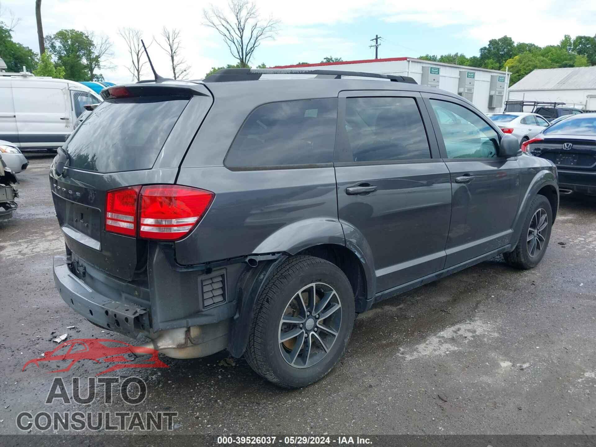 DODGE JOURNEY 2017 - 3C4PDCAB8HT662220