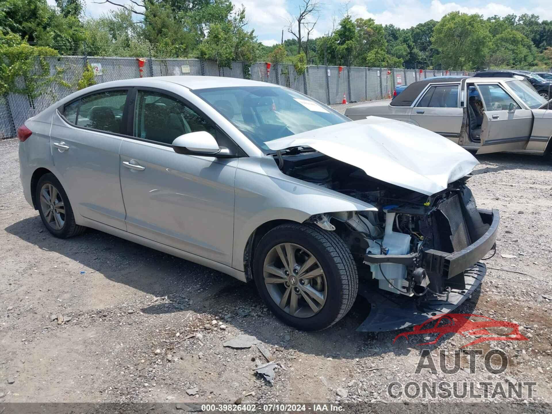 HYUNDAI ELANTRA 2017 - 5NPD84LF4HH063845