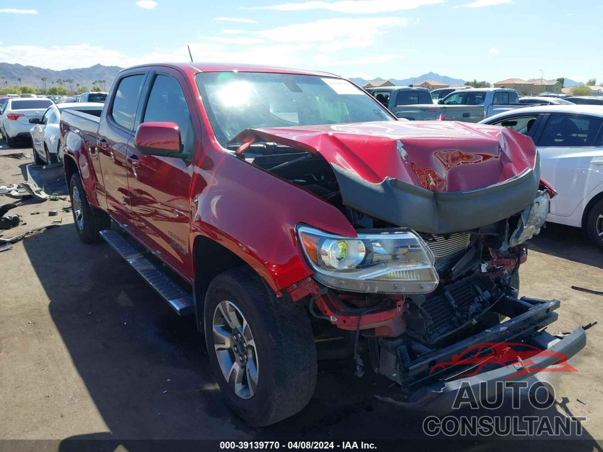 CHEVROLET COLORADO 2018 - 1GCGTDEN5J1215886