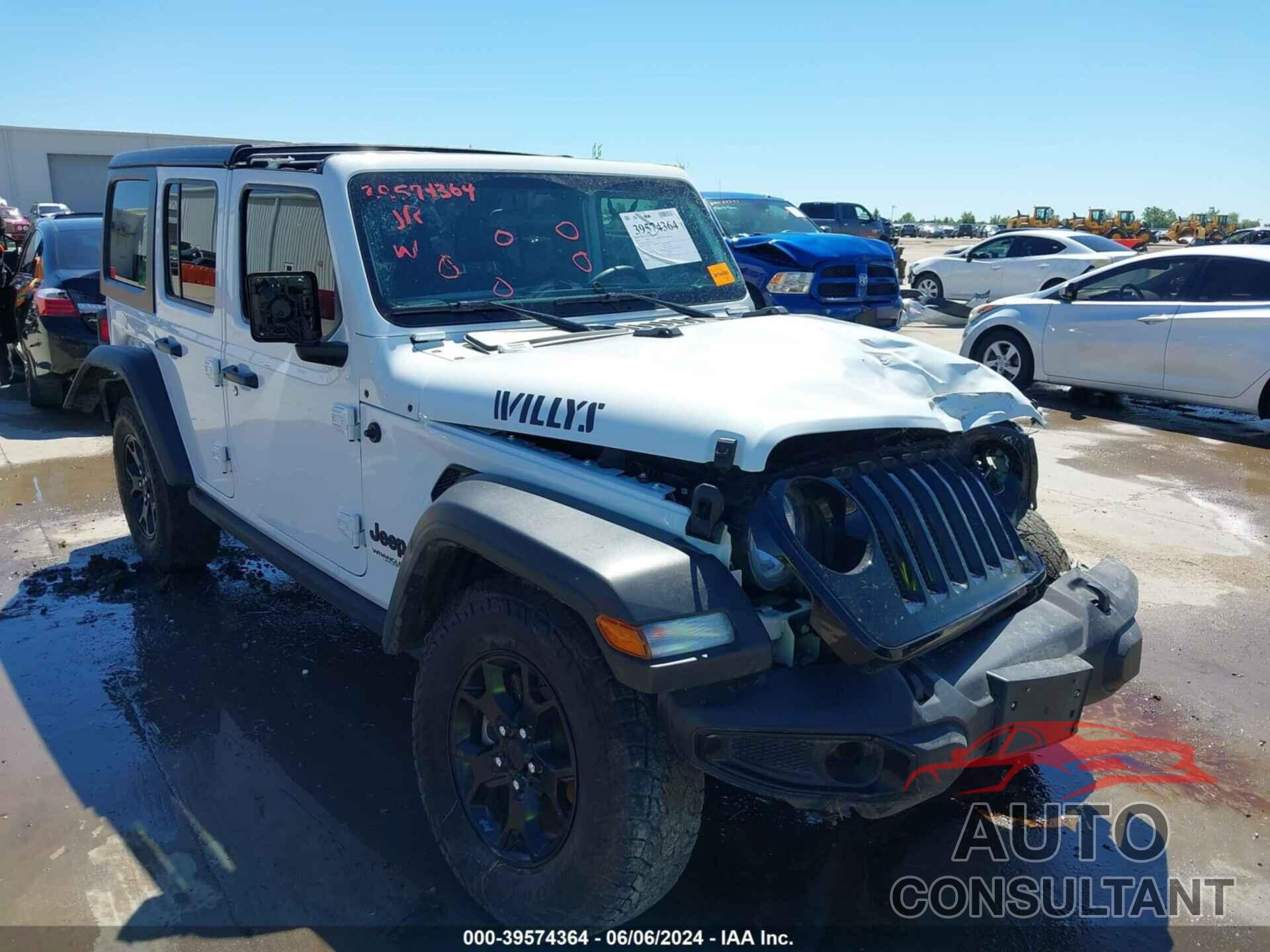 JEEP WRANGLER UNLIMITED 2021 - 1C4HJXDN2MW773635