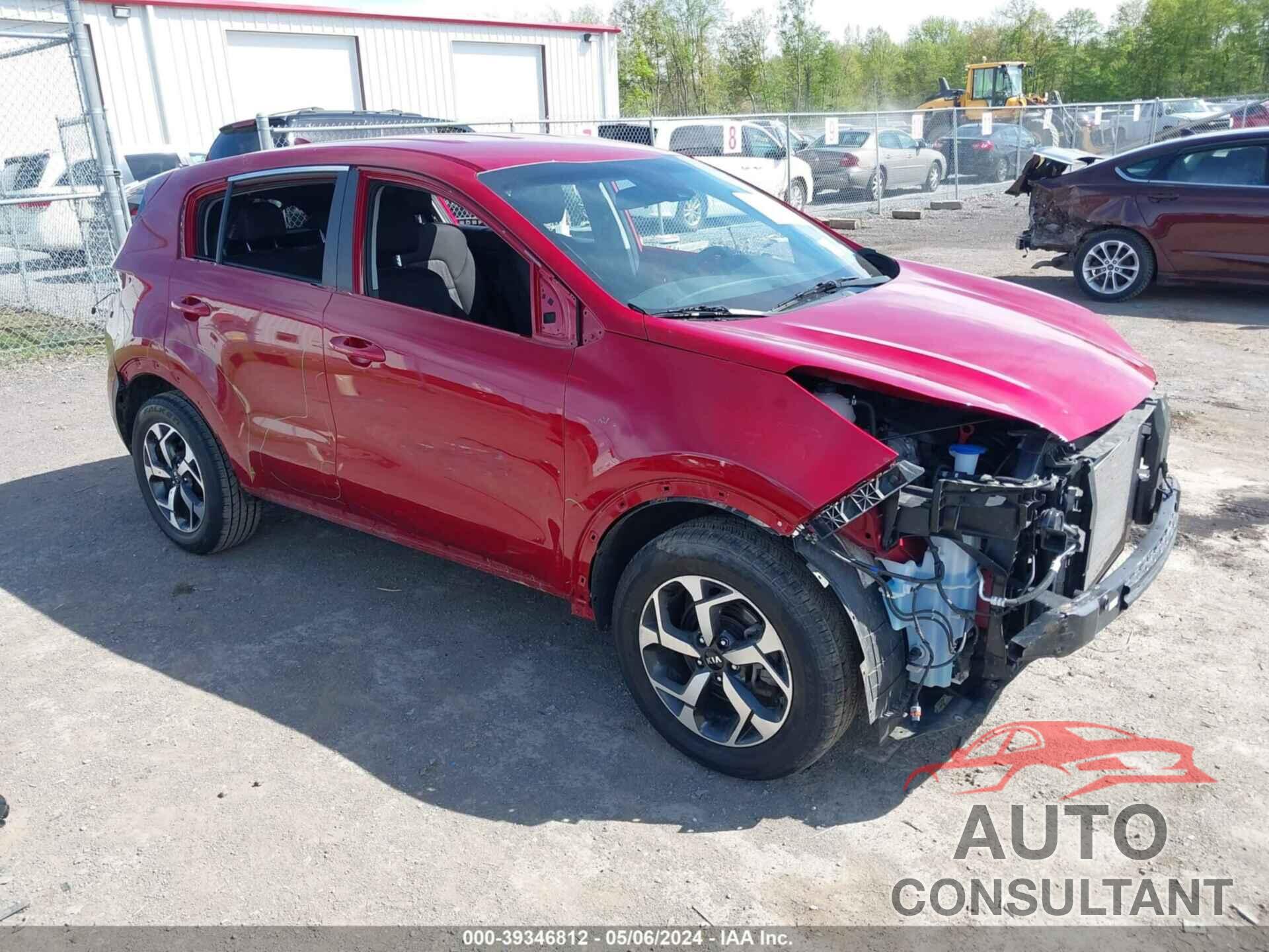 KIA SPORTAGE 2021 - KNDPMCAC5M7899416