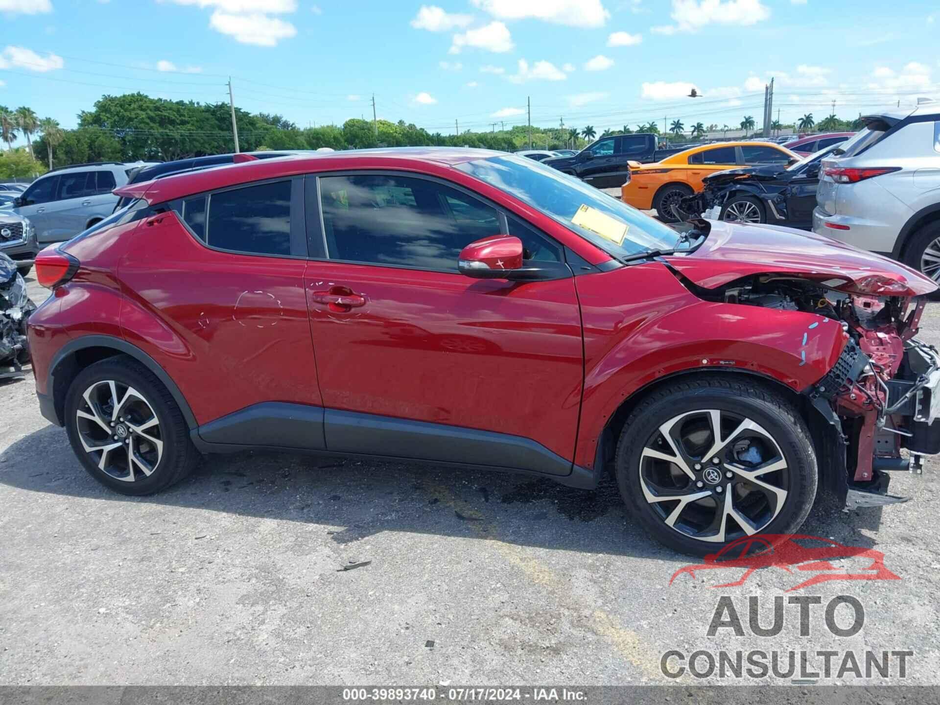 TOYOTA C-HR 2018 - JTNKHMBX5J1000778