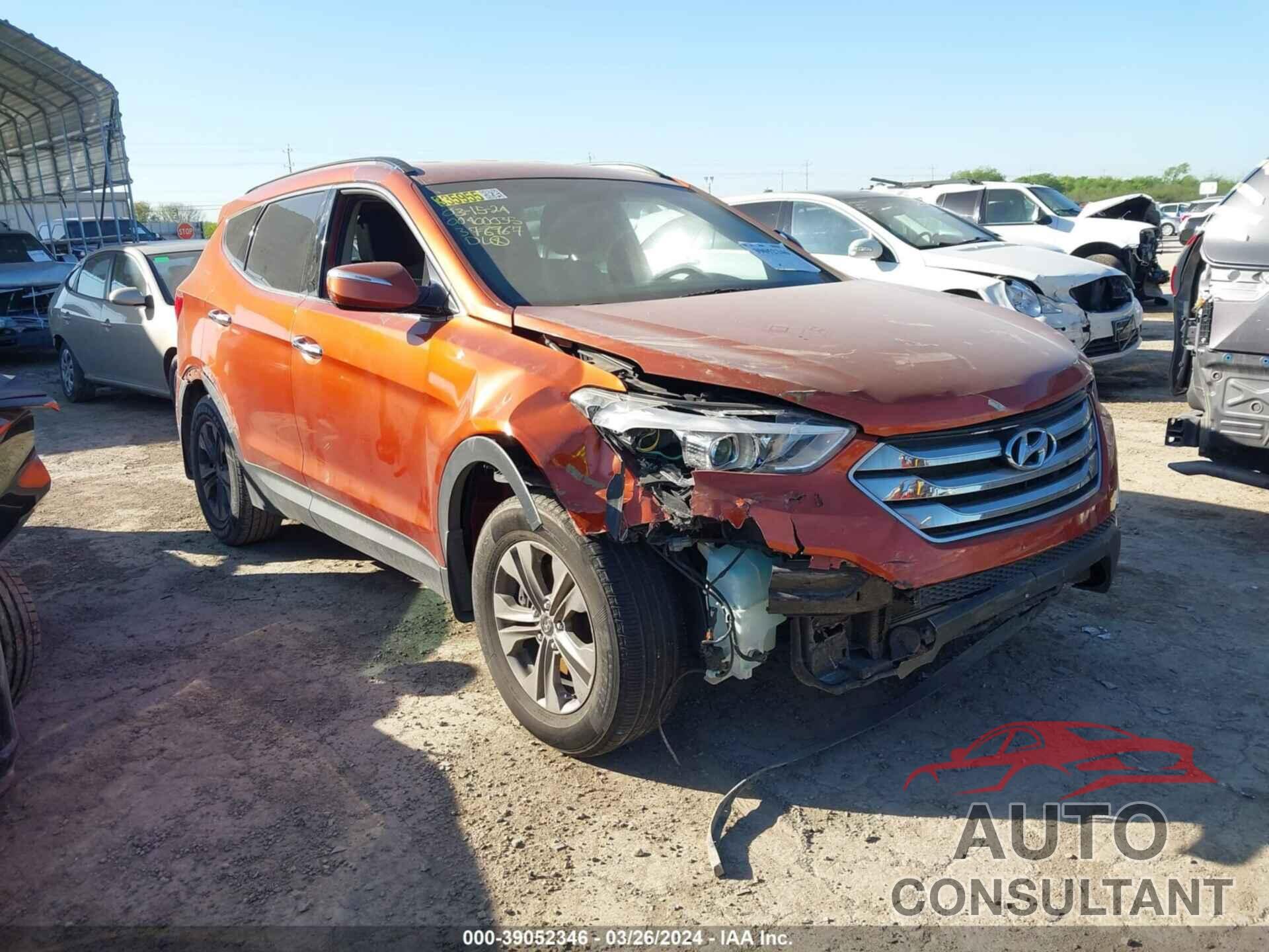 HYUNDAI SANTA FE SPORT 2016 - 5XYZU3LB7GG376967