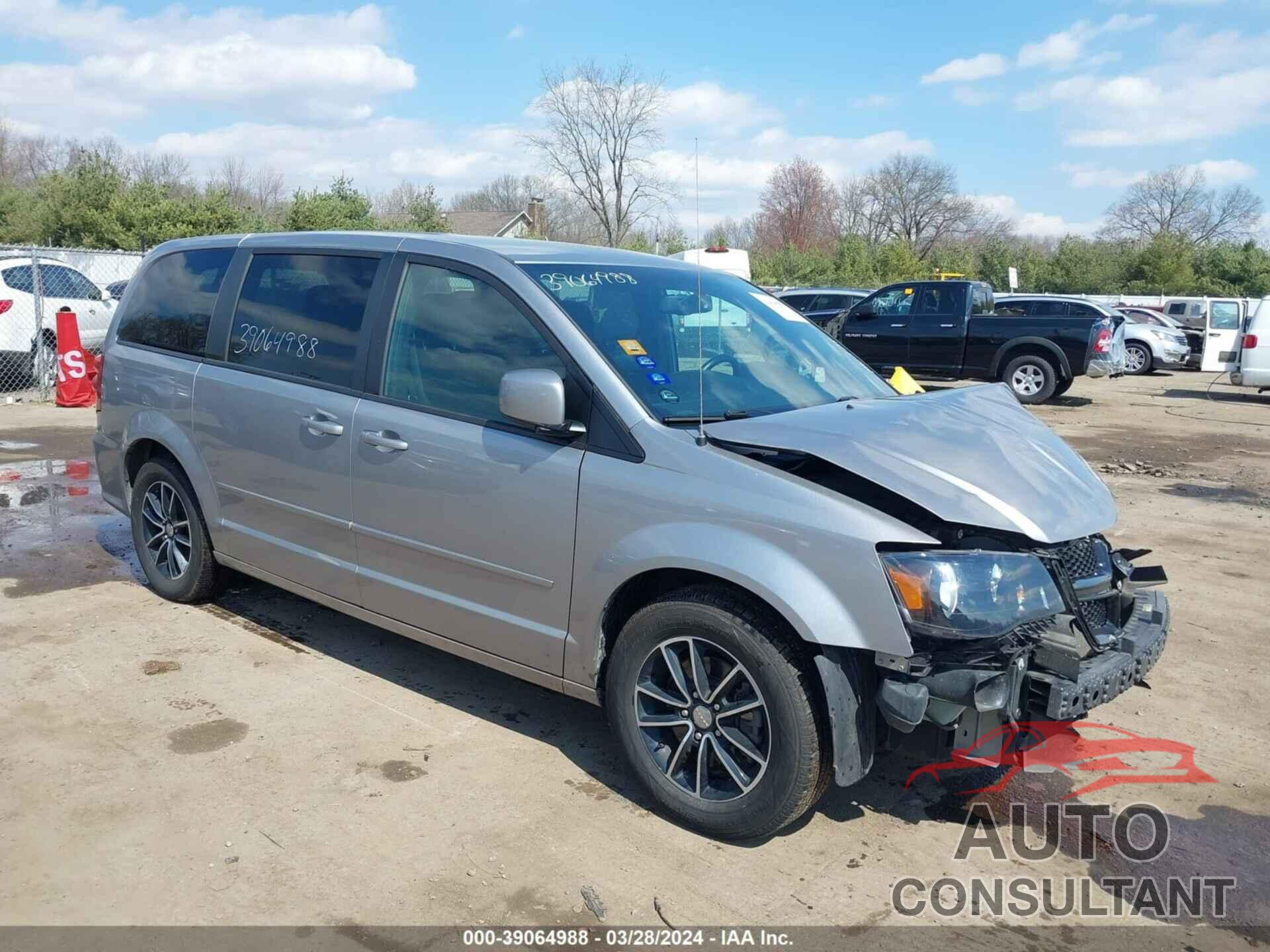 DODGE GRAND CARAVAN 2017 - 2C4RDGBGXHR647232