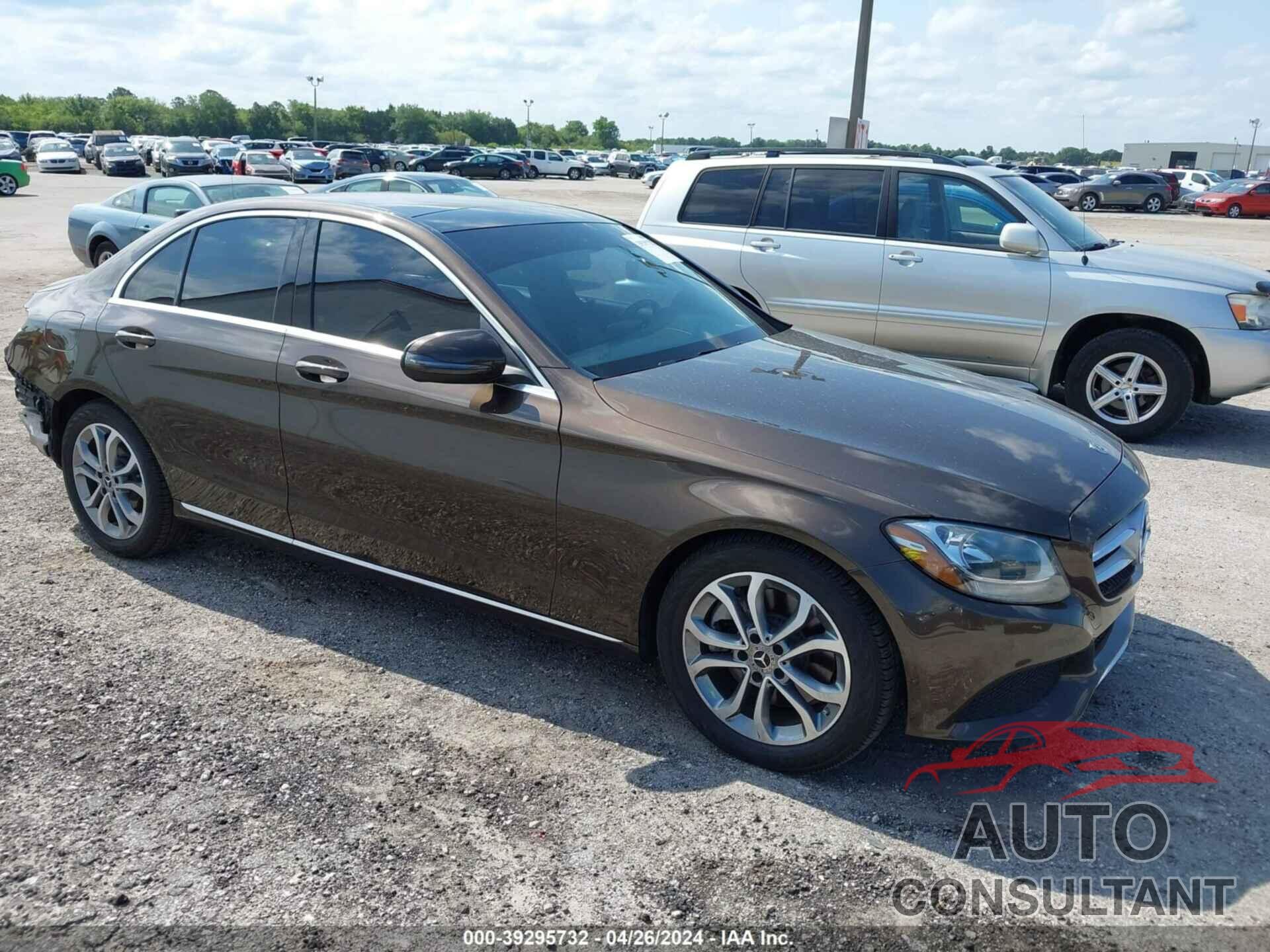 MERCEDES-BENZ C 300 2018 - WDDWF4JB4JR348502