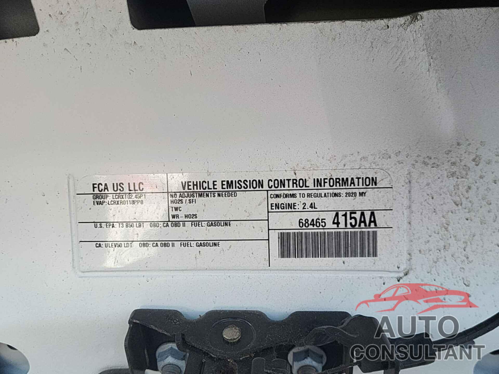 JEEP CHEROKEE 2020 - 1C4PJMCB5LD531210