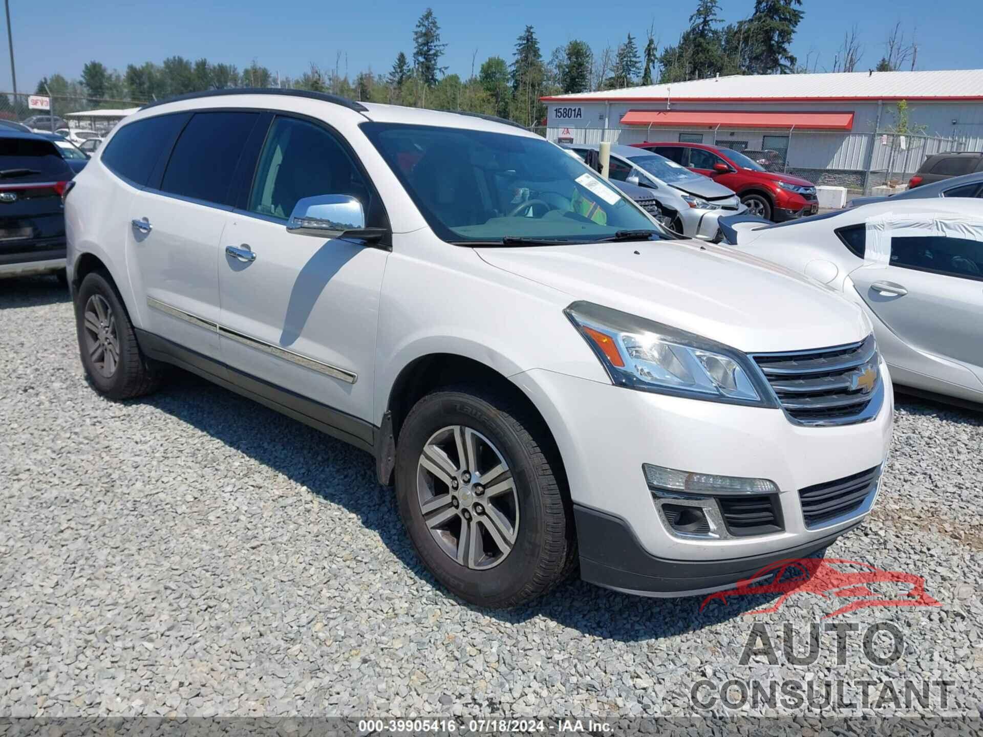 CHEVROLET TRAVERSE 2017 - 1GNKRGKD4HJ110554