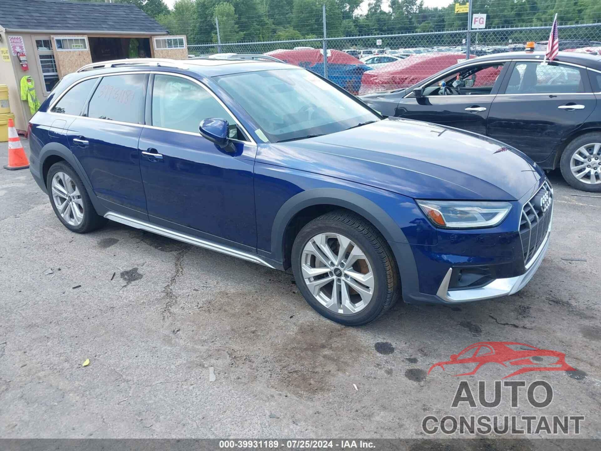 AUDI A4 ALLROAD 2022 - WA17AAF46NA004125