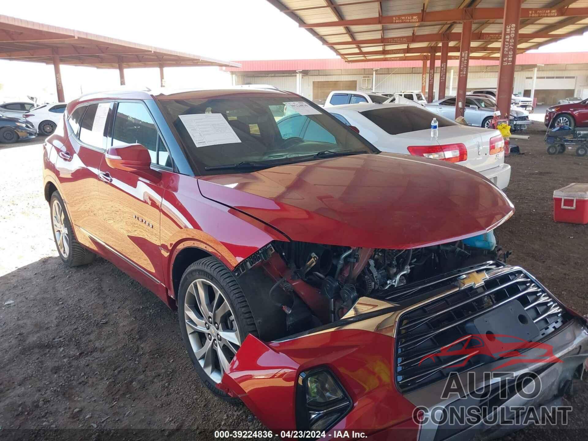 CHEVROLET BLAZER 2019 - 3GNKBKRS9KS594433