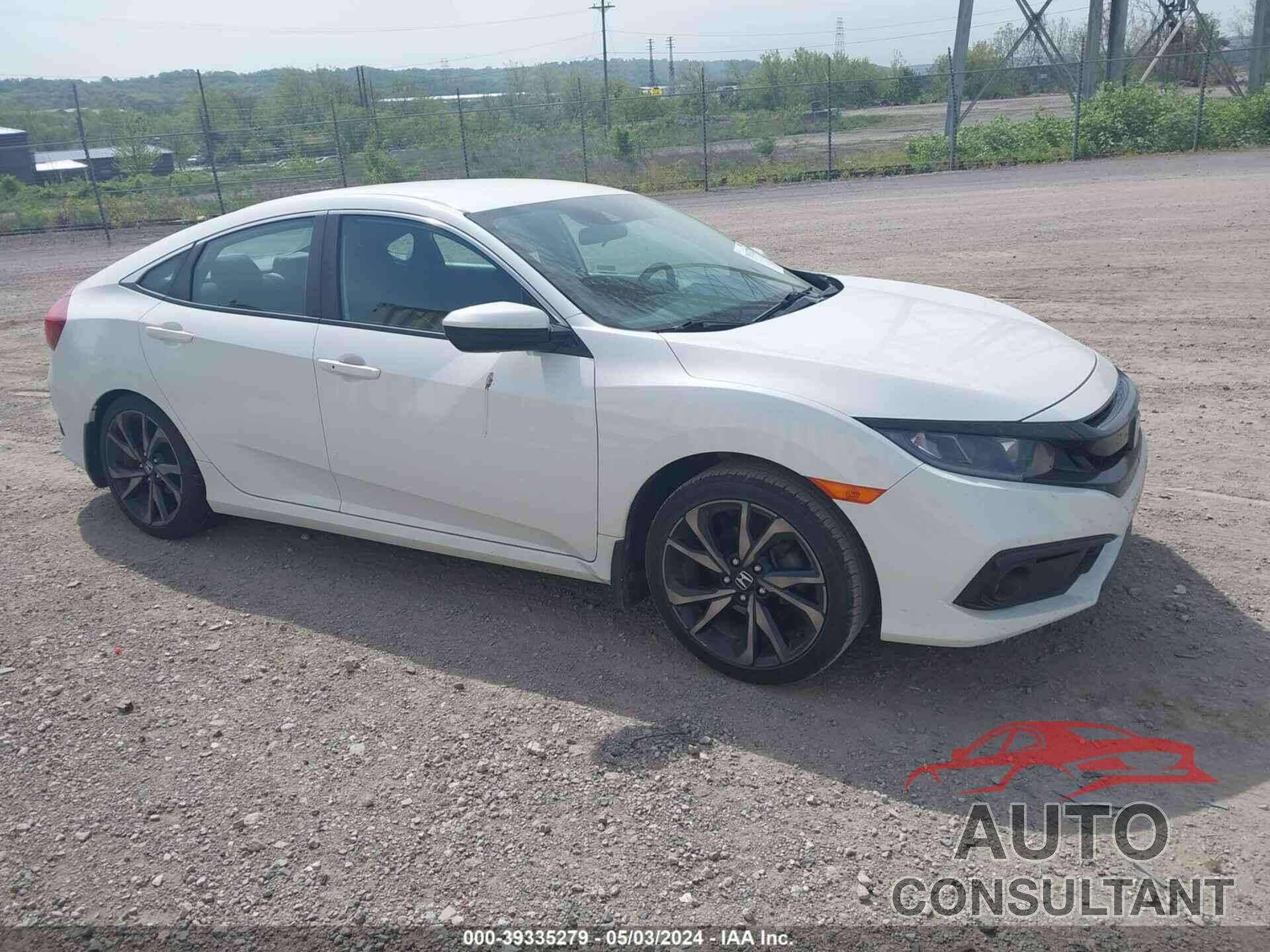 HONDA CIVIC 2019 - 2HGFC2F87KH558289