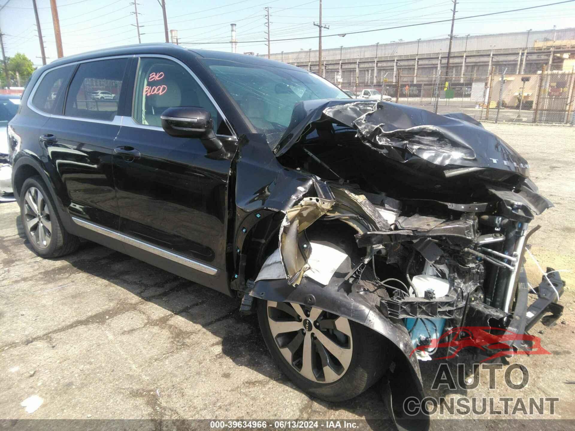 KIA TELLURIDE 2022 - 5XYP34HC1NG263403