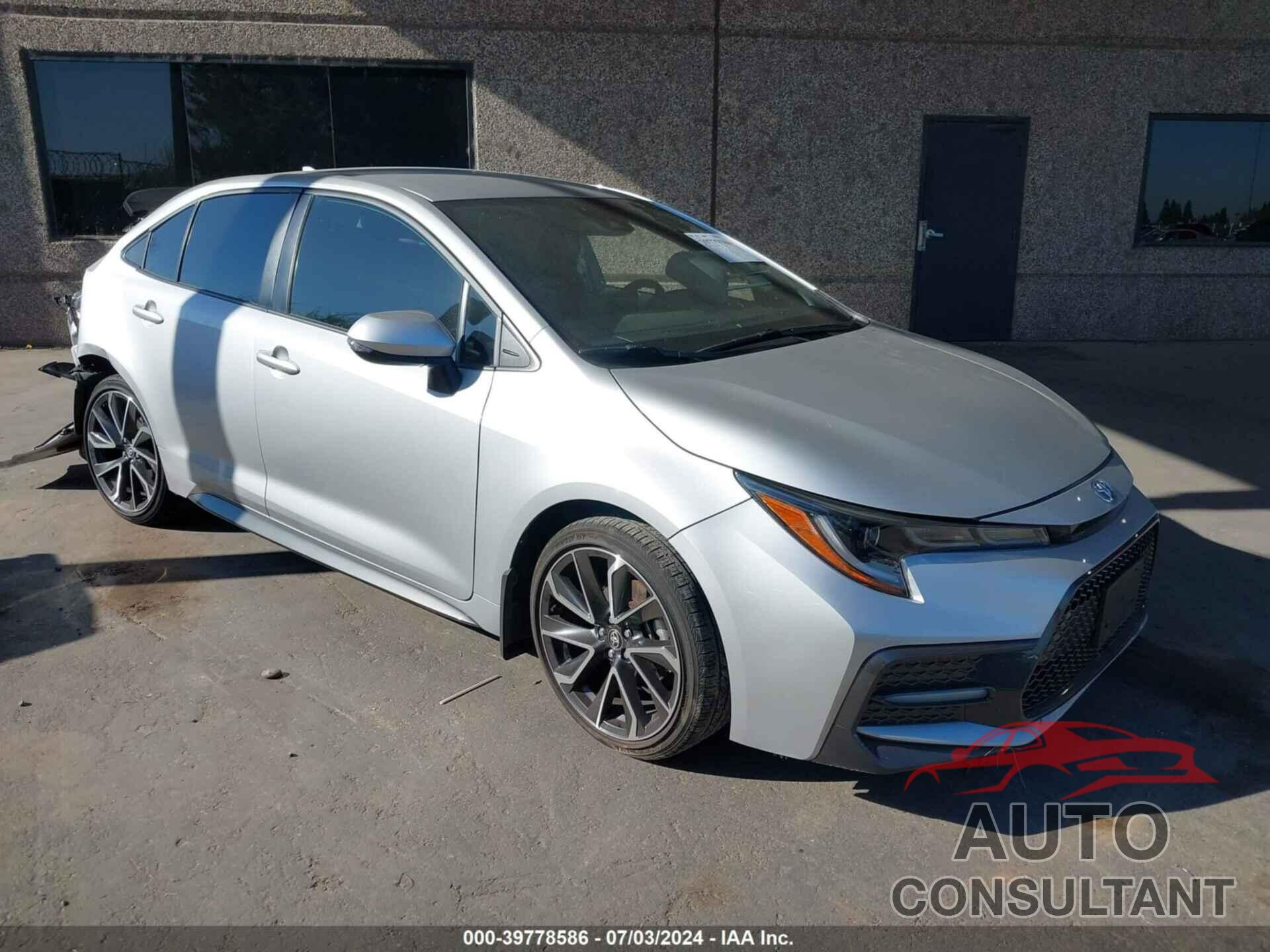 TOYOTA COROLLA 2022 - JTDS4MCE4NJ099225