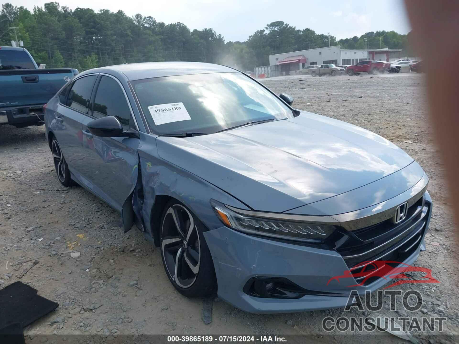 HONDA ACCORD 2021 - 1HGCV1F37MA082638