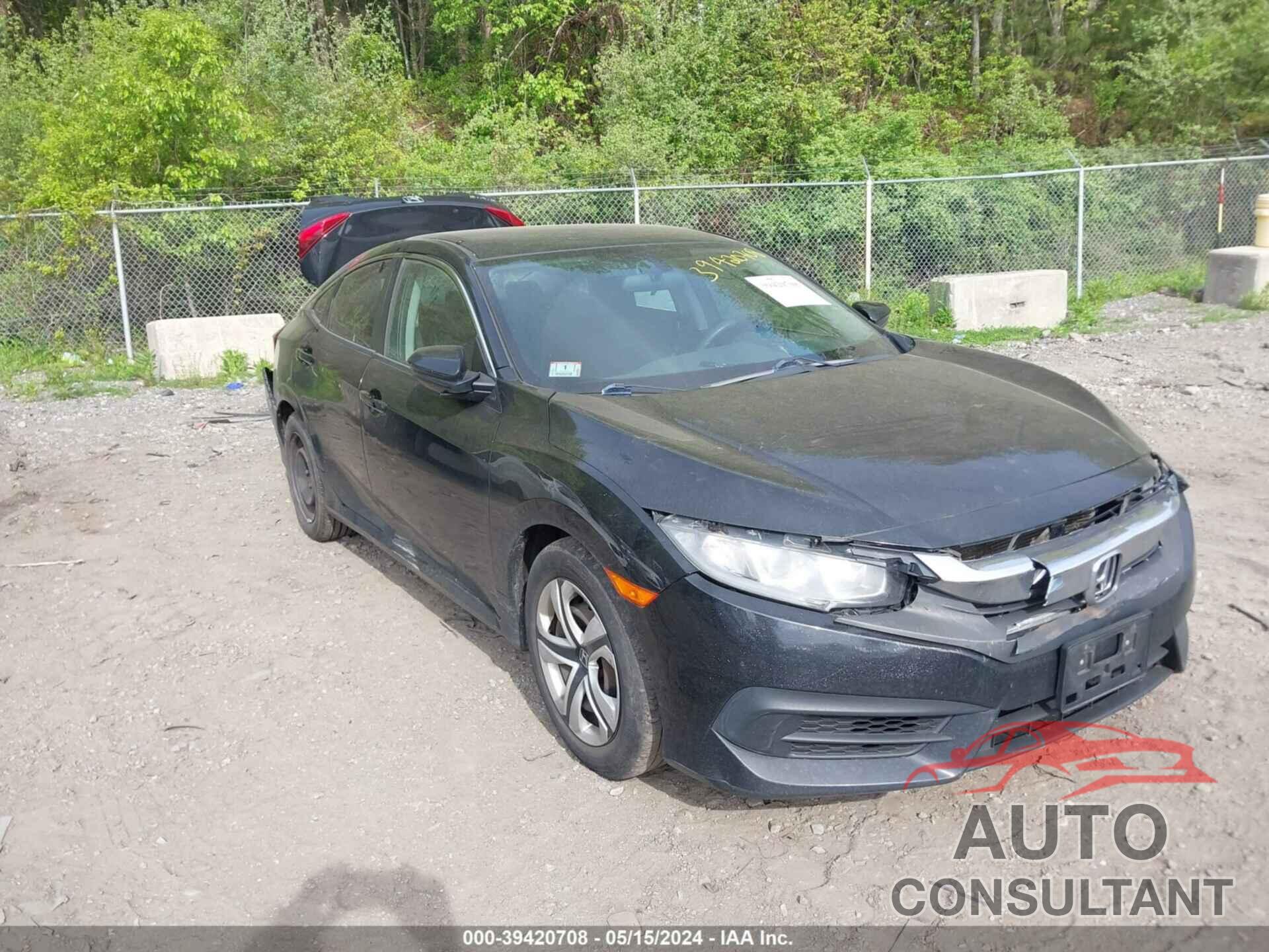 HONDA CIVIC 2016 - 19XFC2F54GE229119