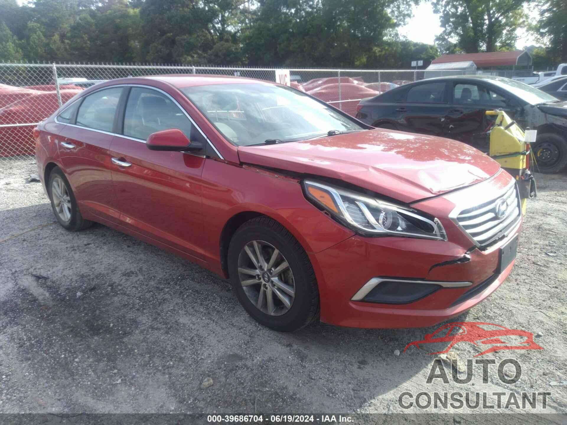 HYUNDAI SONATA 2017 - 5NPE24AF2HH472659