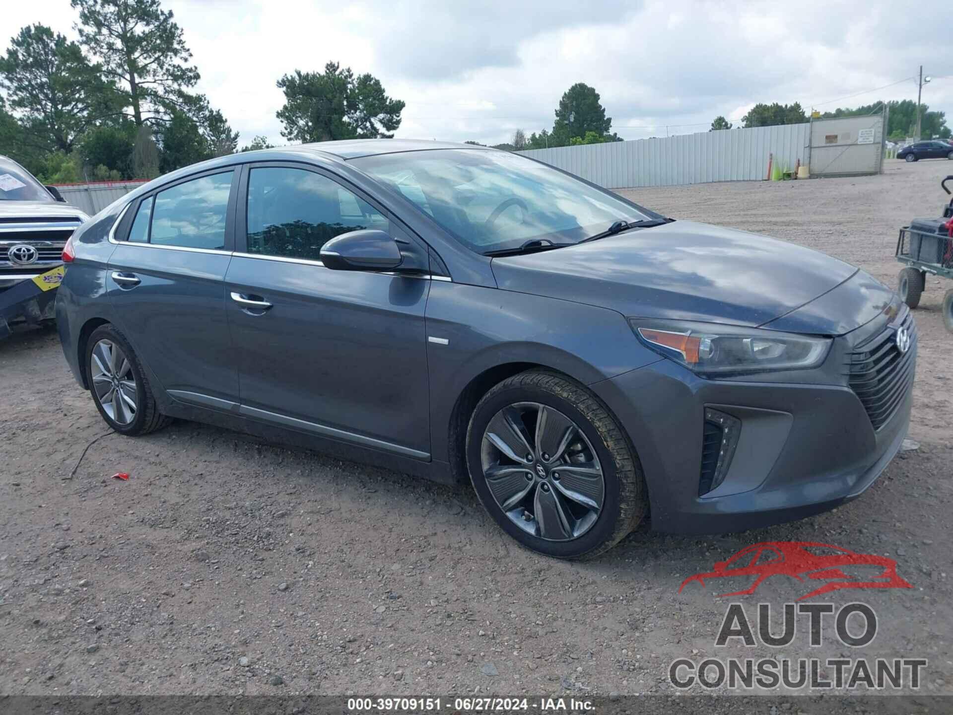 HYUNDAI IONIQ HYBRID 2017 - KMHC85LC3HU035253