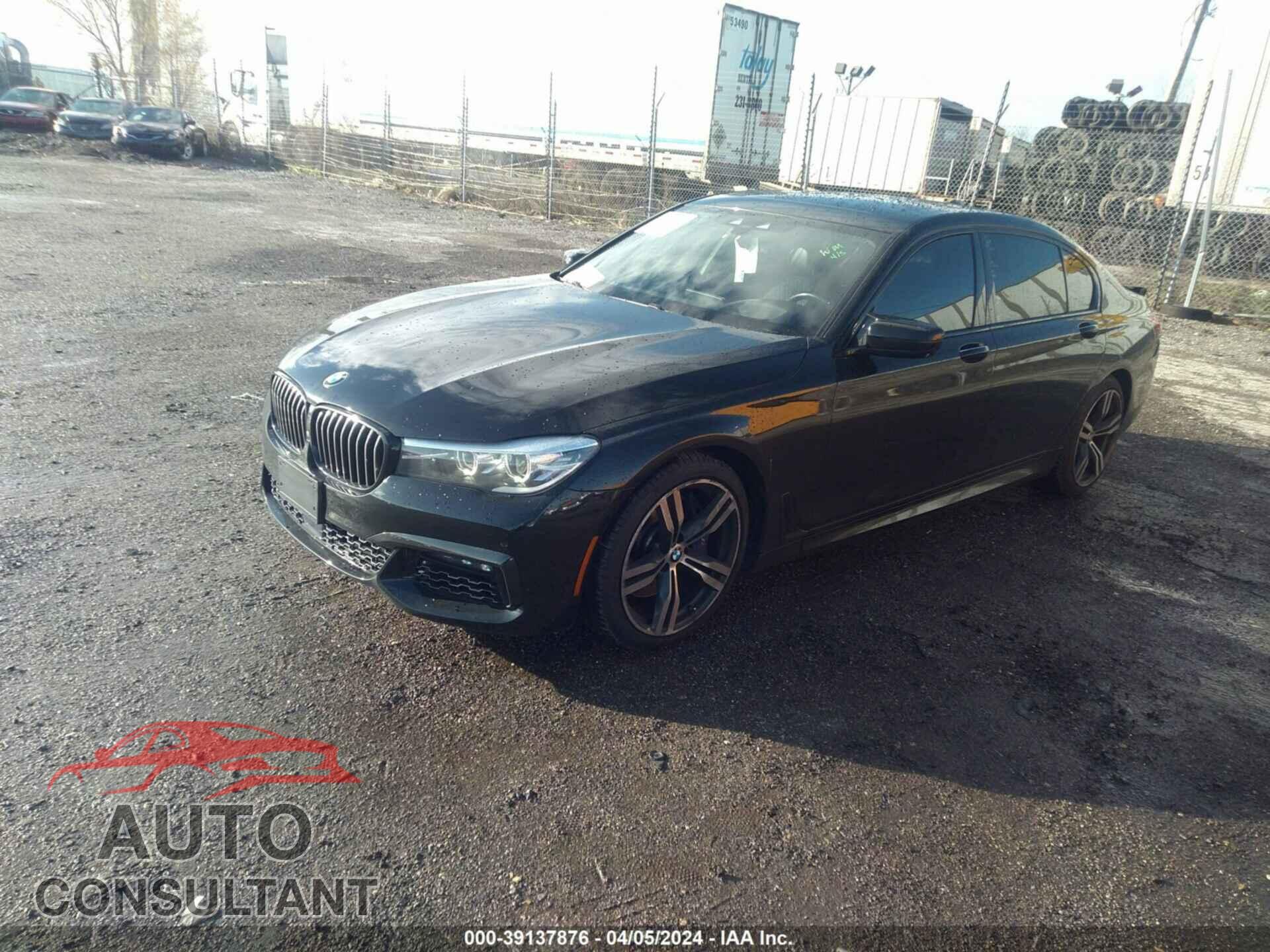 BMW 740I 2017 - WBA7E2C5XHG740366