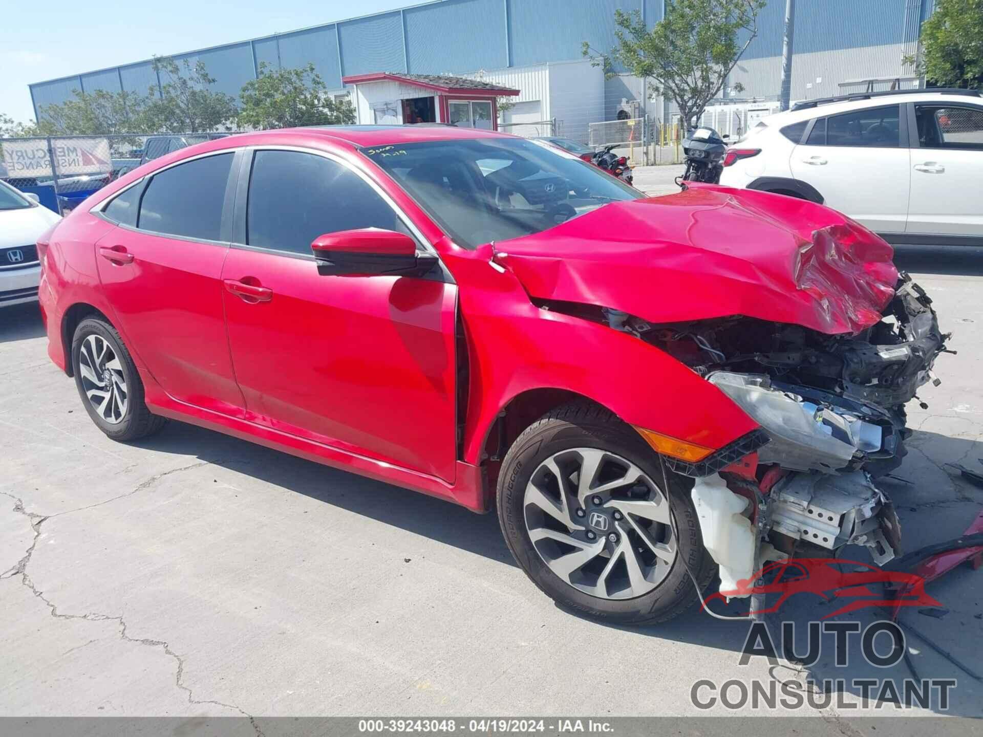 HONDA CIVIC 2017 - 2HGFC2F79HH514438