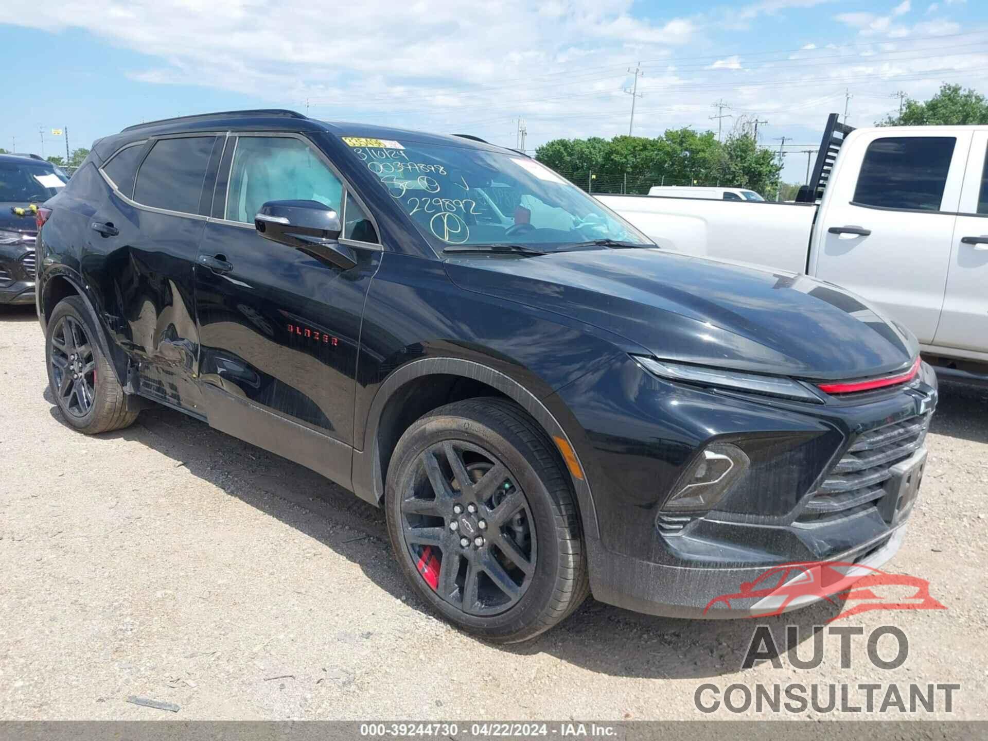 CHEVROLET BLAZER 2023 - 3GNKBDRSXPS229892