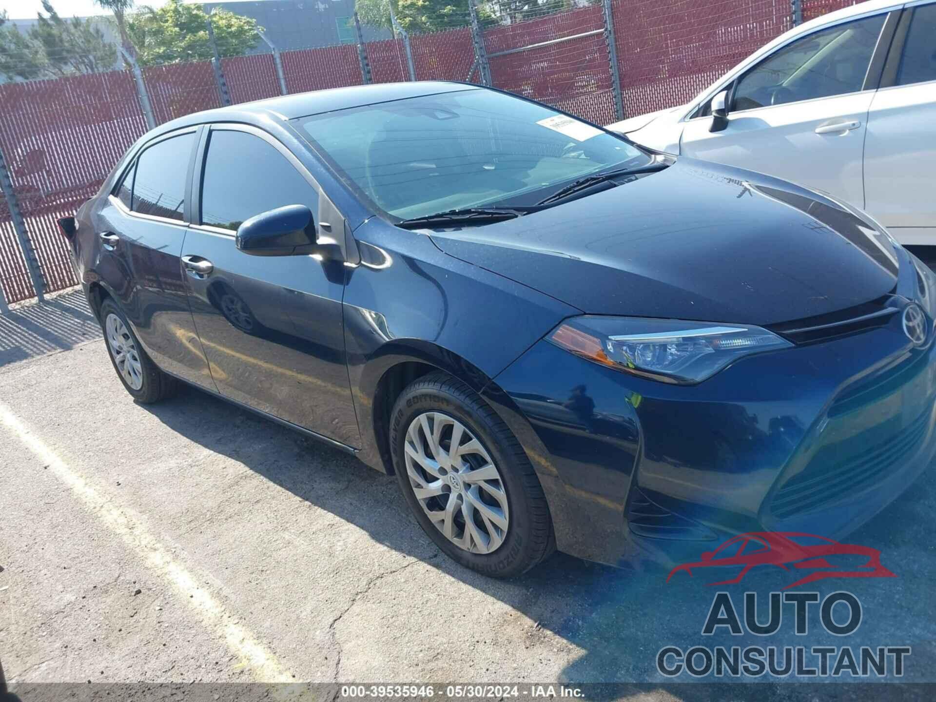 TOYOTA COROLLA 2017 - 5YFBURHE8HP675260