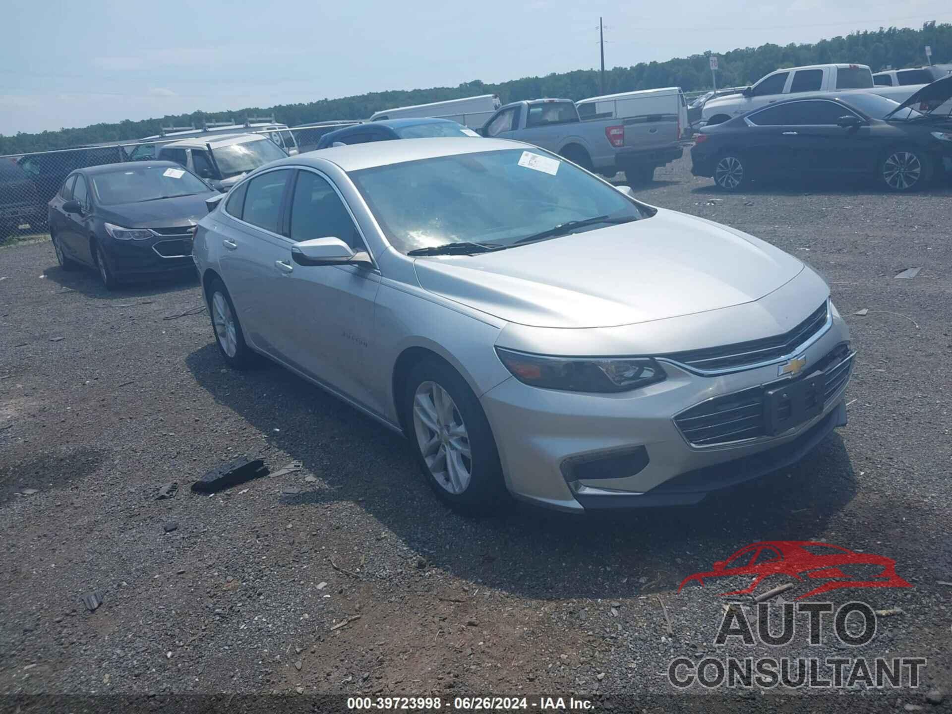 CHEVROLET MALIBU 2016 - 1G1ZE5ST3GF323133