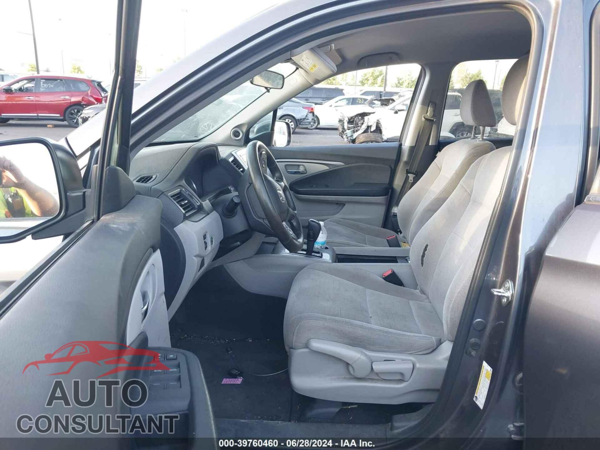HONDA PILOT 2019 - 5FNYF5H11KB031743