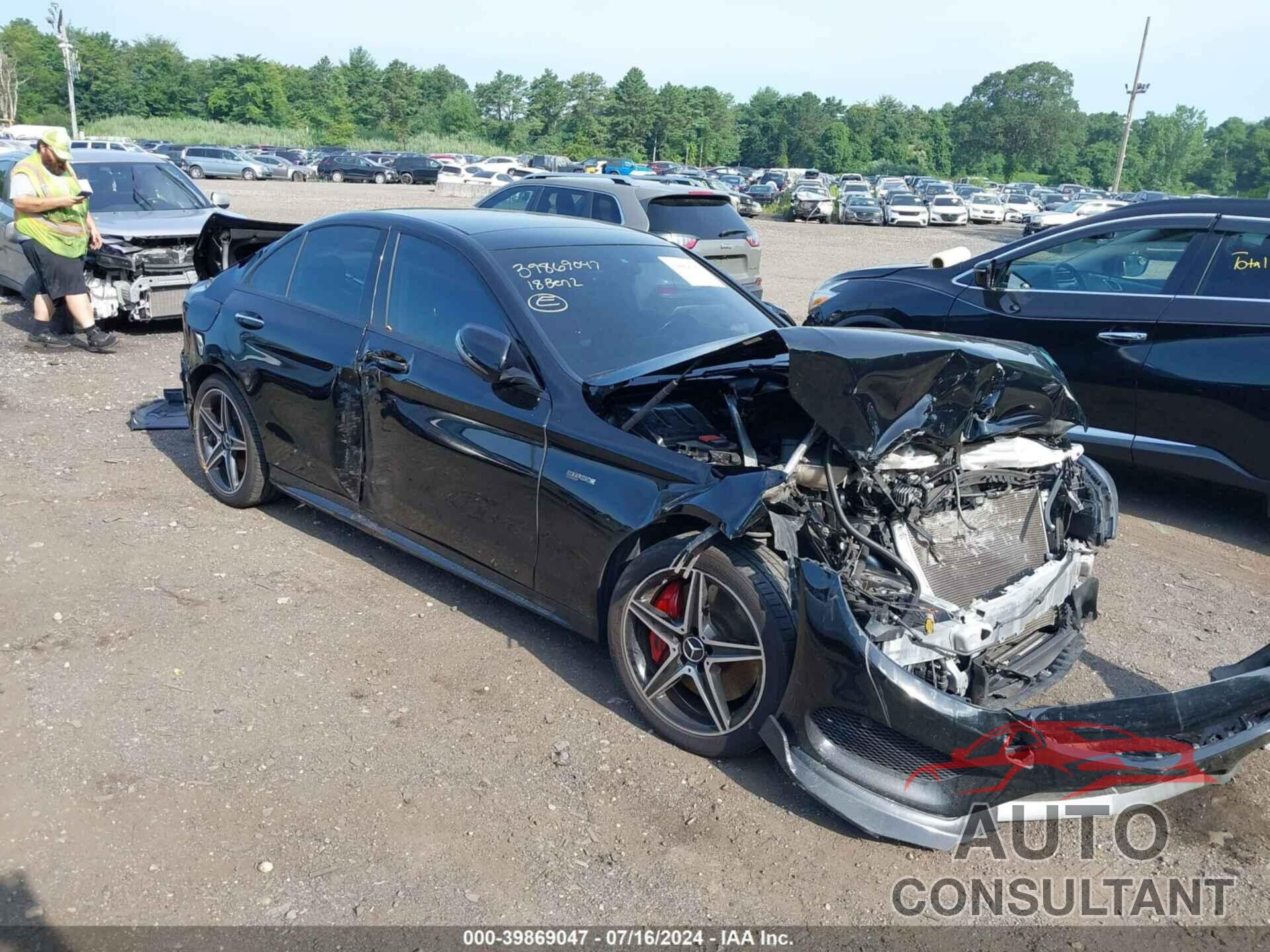 MERCEDES-BENZ AMG C 43 2018 - 55SWF6EB3JU247701
