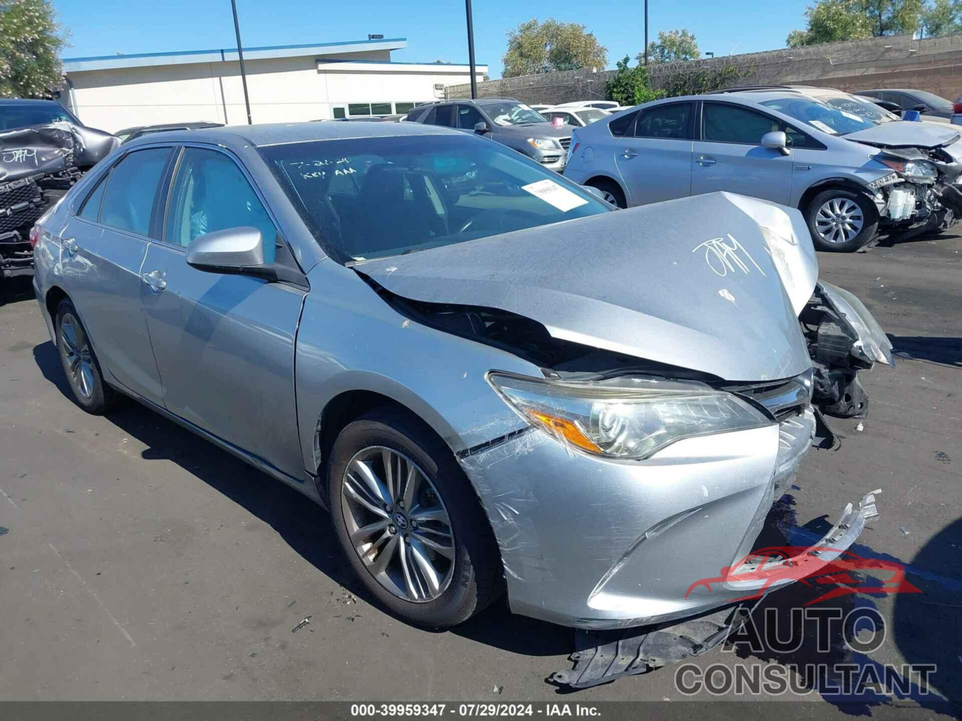 TOYOTA CAMRY 2016 - 4T1BF1FK8GU590193