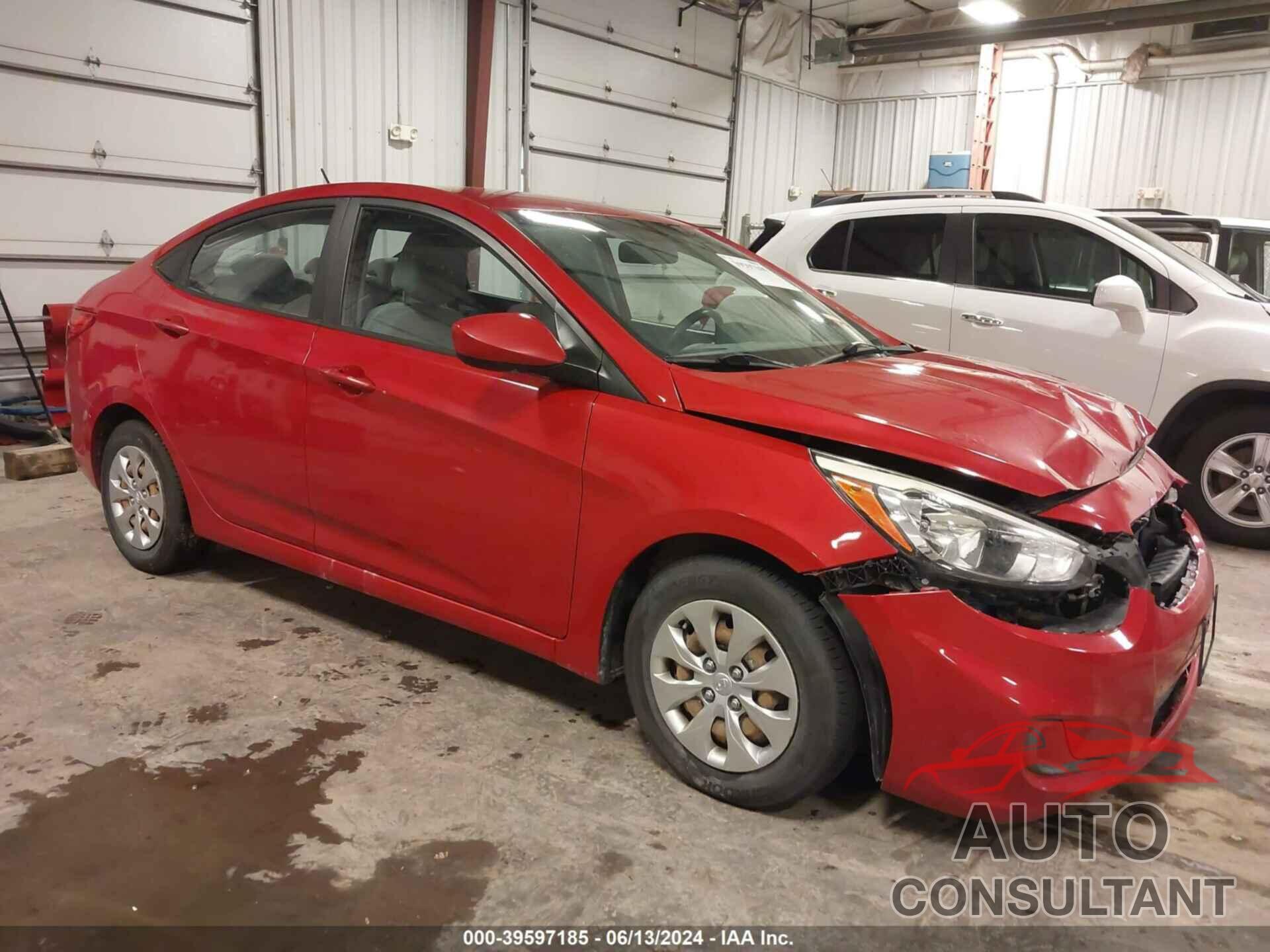 HYUNDAI ACCENT 2016 - KMHCT4AE9GU007534