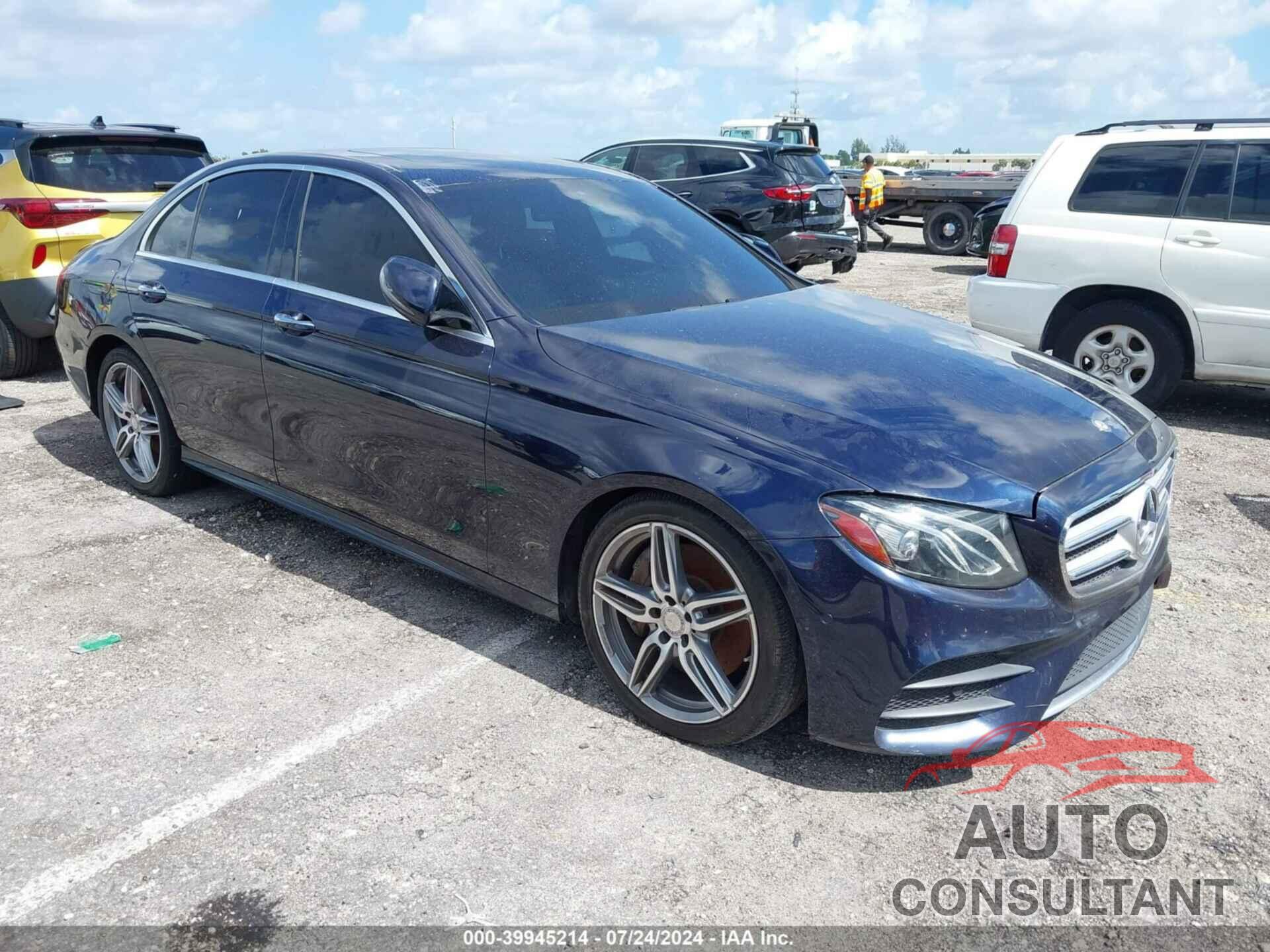 MERCEDES-BENZ E 300 2017 - WDDZF4JBXHA070176