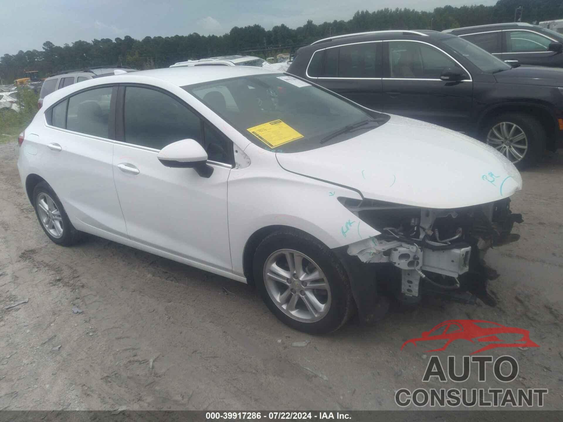 CHEVROLET CRUZE 2018 - 3G1BE6SMXJS603649